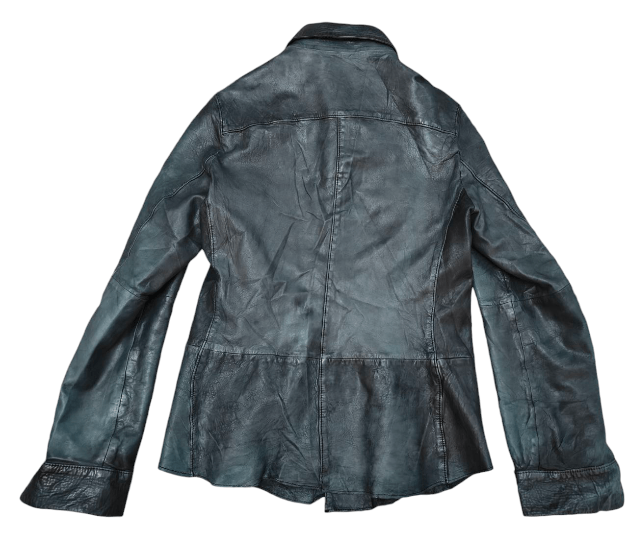 Japanese Brand Mac Phee Tomorrowland Leather Jacket Size XS / US 0-2 / IT 36-38 - 2 Thumbnail