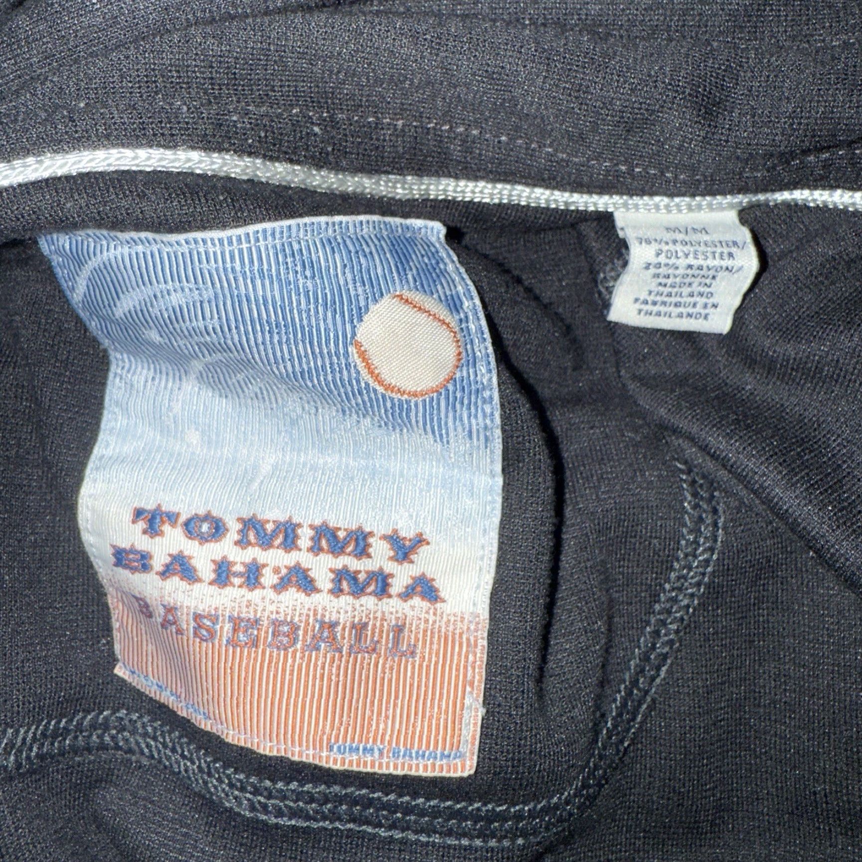 Tommy Bahama Tommy Bahama Polo Shirt Baseball San Francisco Black Mens M Polyester Blend Shirt Size US M / EU 48-50 / 2 - 4 Thumbnail