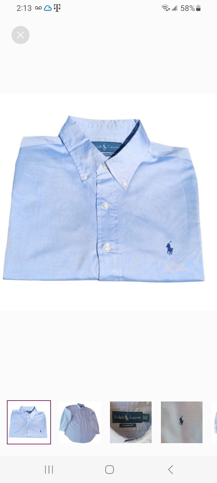Ralph Lauren Ralph Lauren Classic-Fit Long-Sleeve Shirt Size US L / EU 52-54 / 3 - 1 Thumbnail