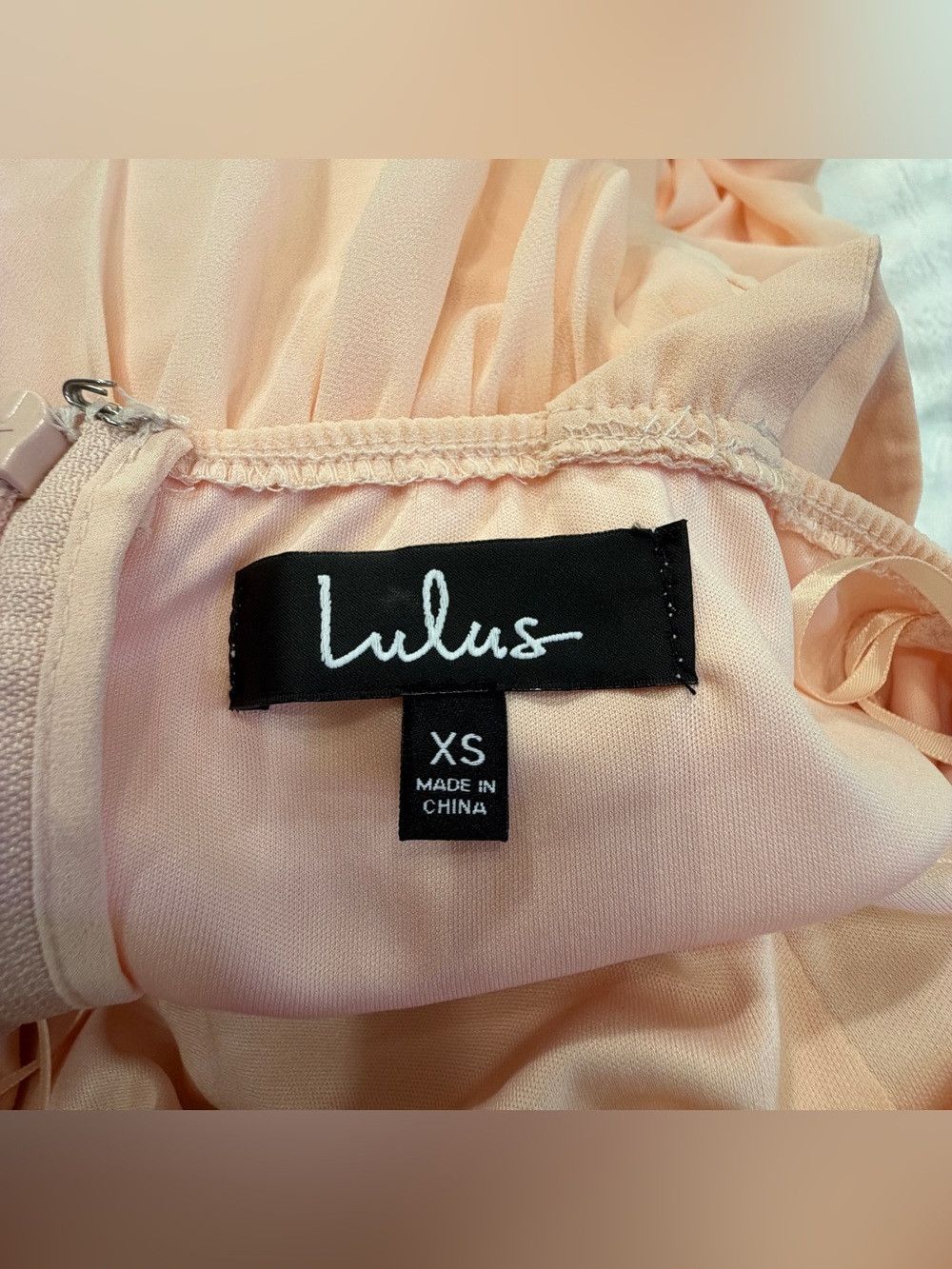 Lulus Air of Romance Peach Sleeveless Chiffon Maxi Dress Size XS Size XS / US 0-2 / IT 36-38 - 5 Thumbnail