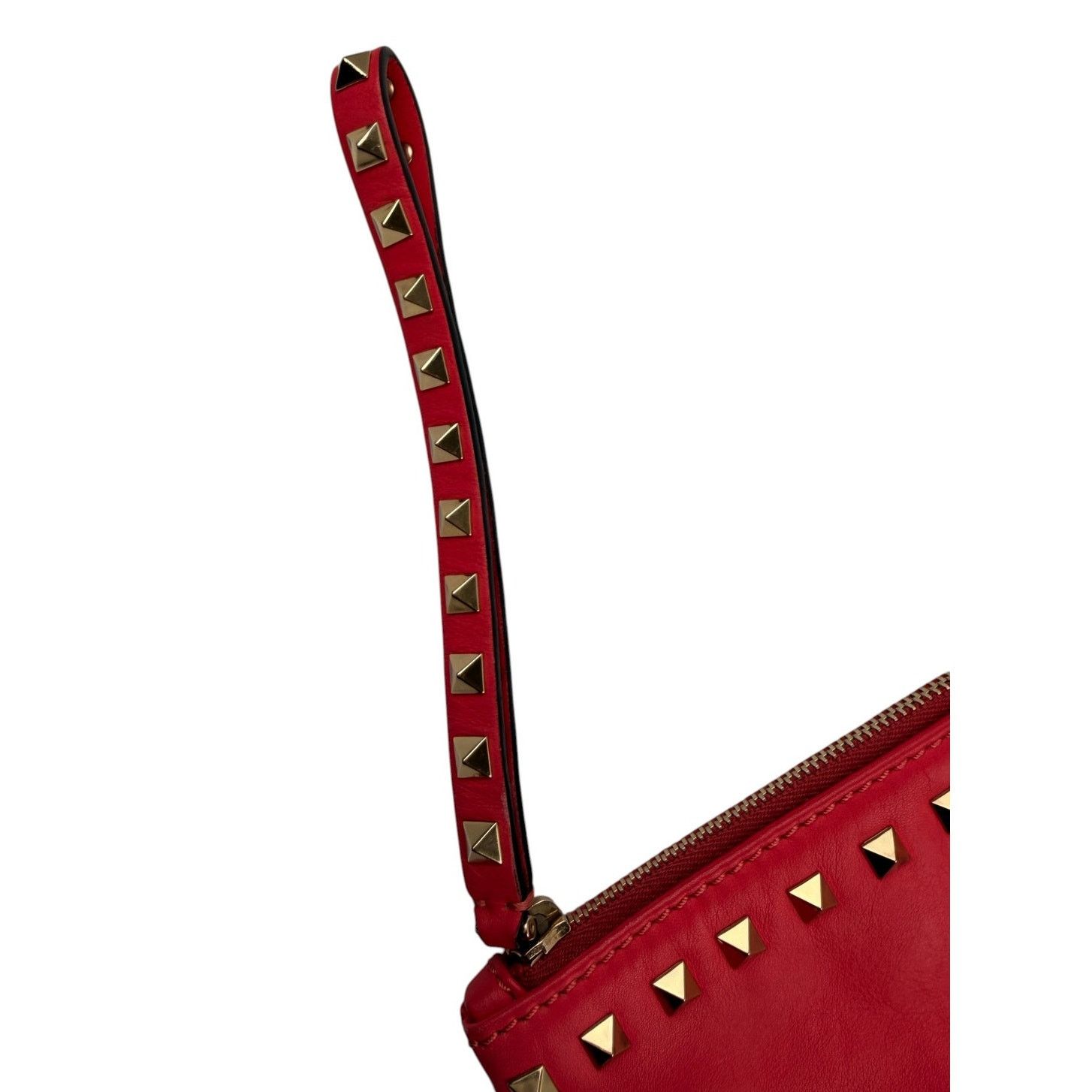 Valentino Valentino Nappa Leather Rockstud Large Clutch Bag Size ONE SIZE - 9 Thumbnail