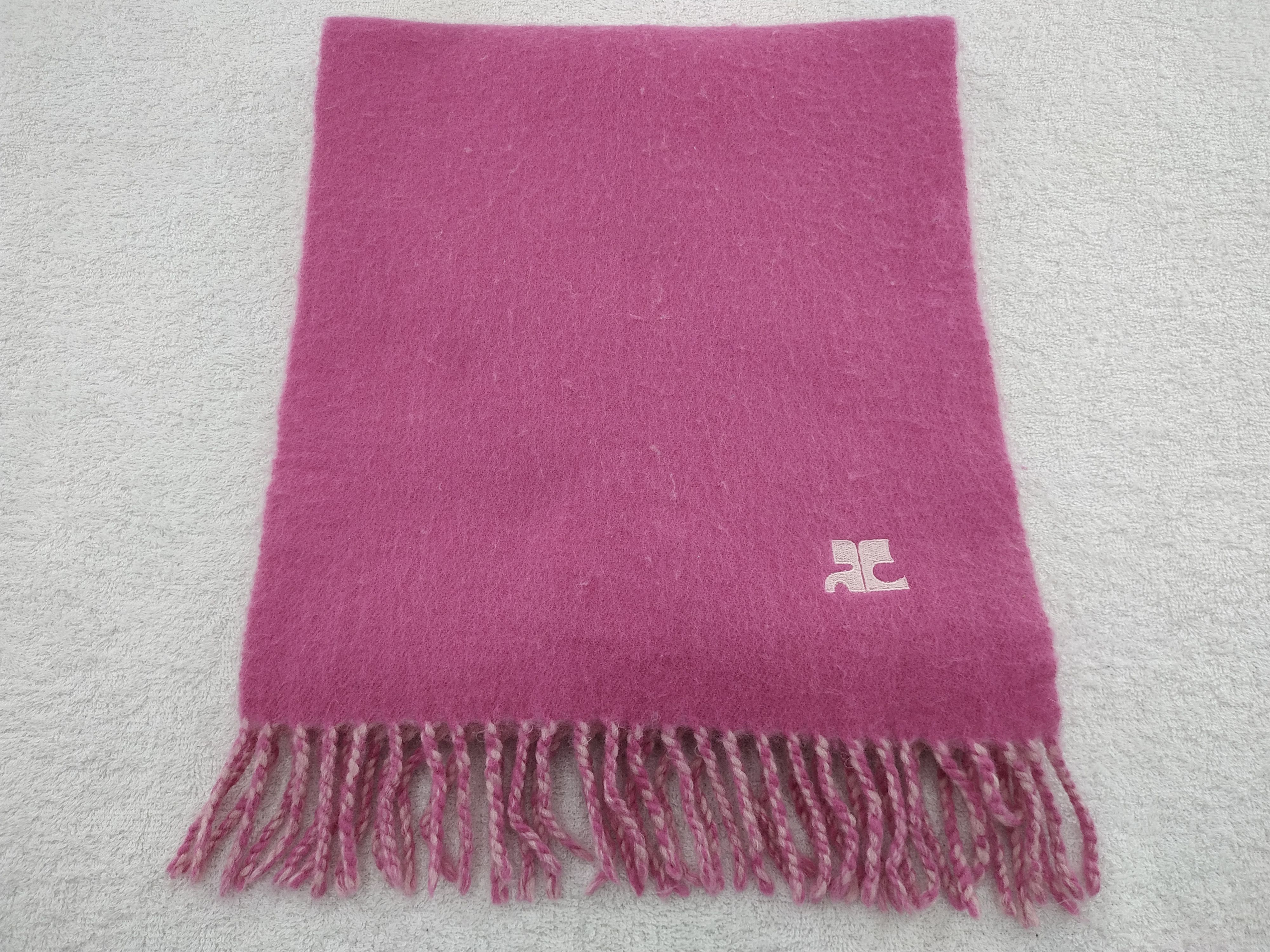 Courreges Vintage Courreges Scarf/Muffler/Neckwear MF450 Size ONE SIZE - 1 Thumbnail