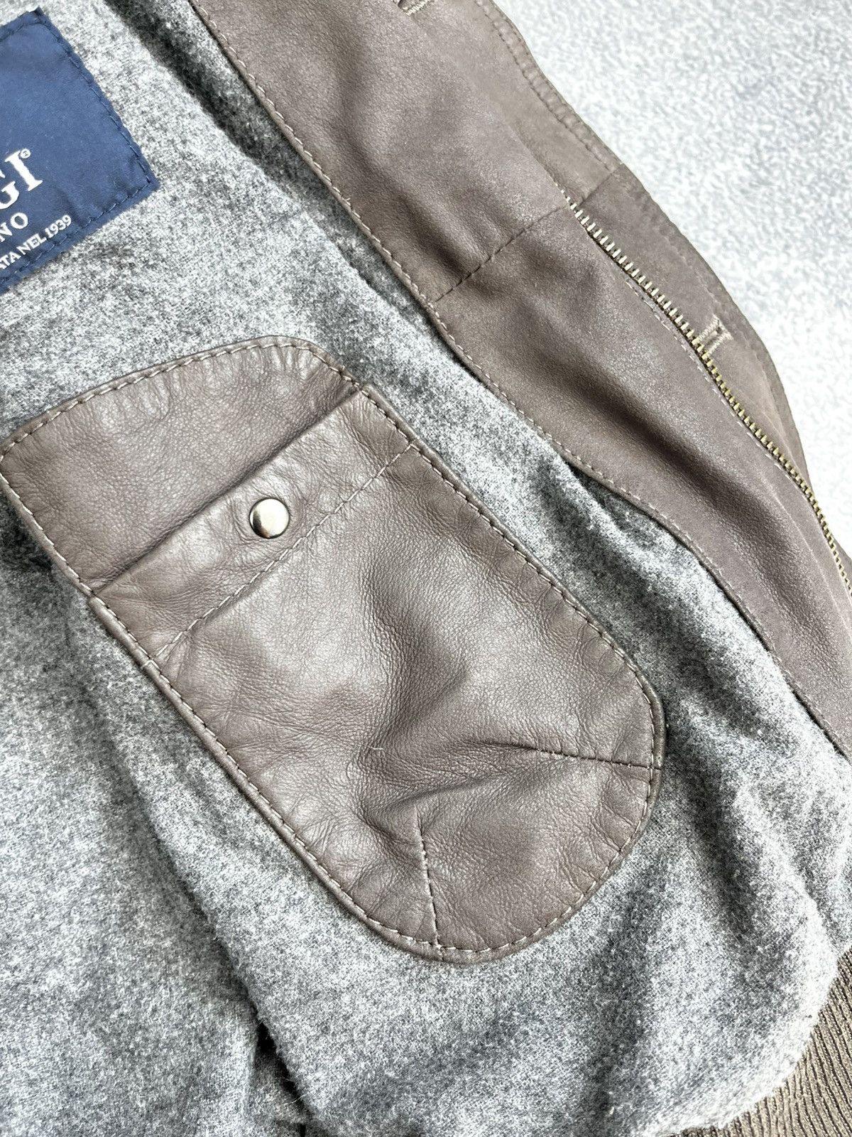 Boggi Boggi Milano Suede jacket Size US XL / EU 56 / 4 - 19 Thumbnail
