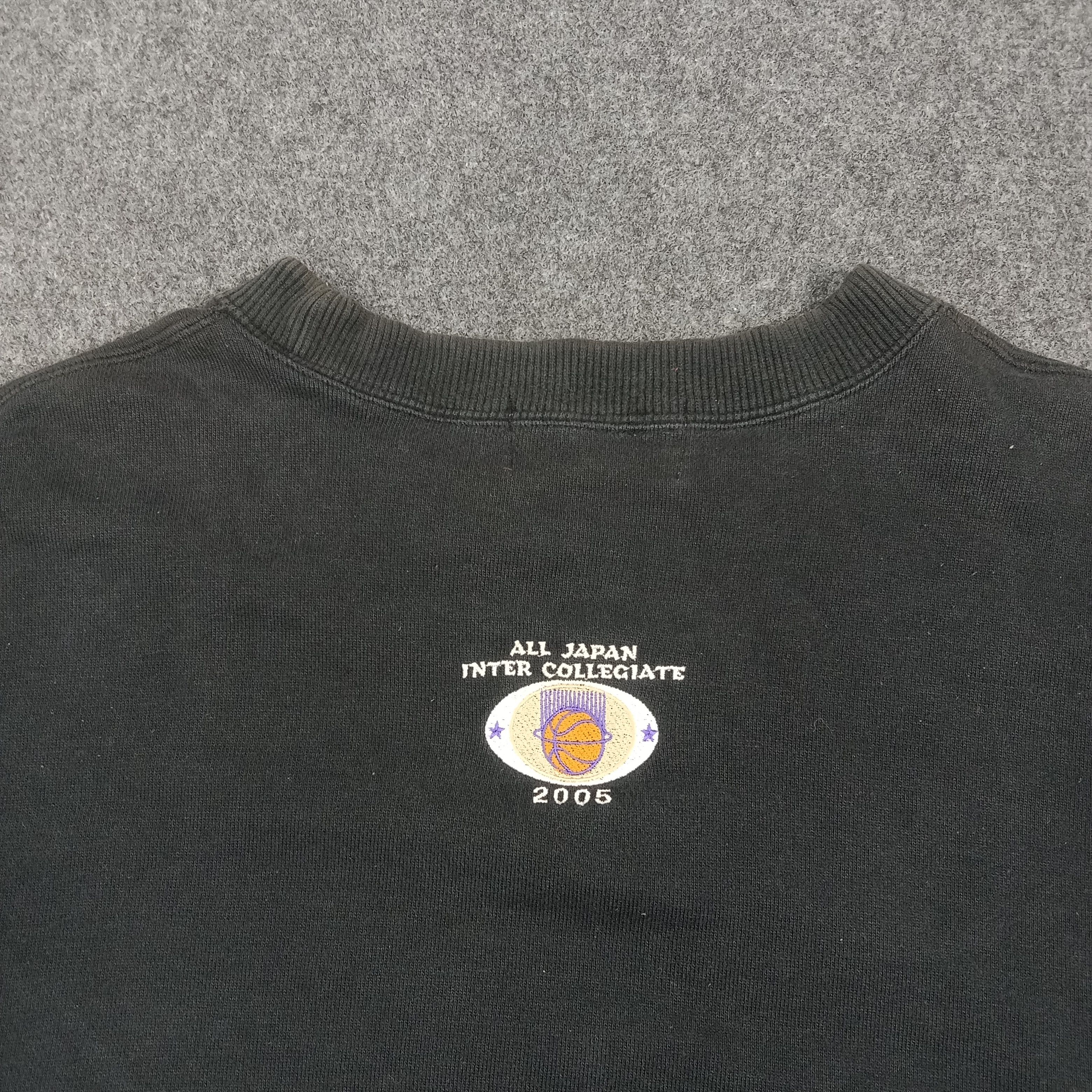 NBA Y2k Japan Basketball Championship Sweatshirt C292N21 Size US XL / EU 56 / 4 - 5 Thumbnail