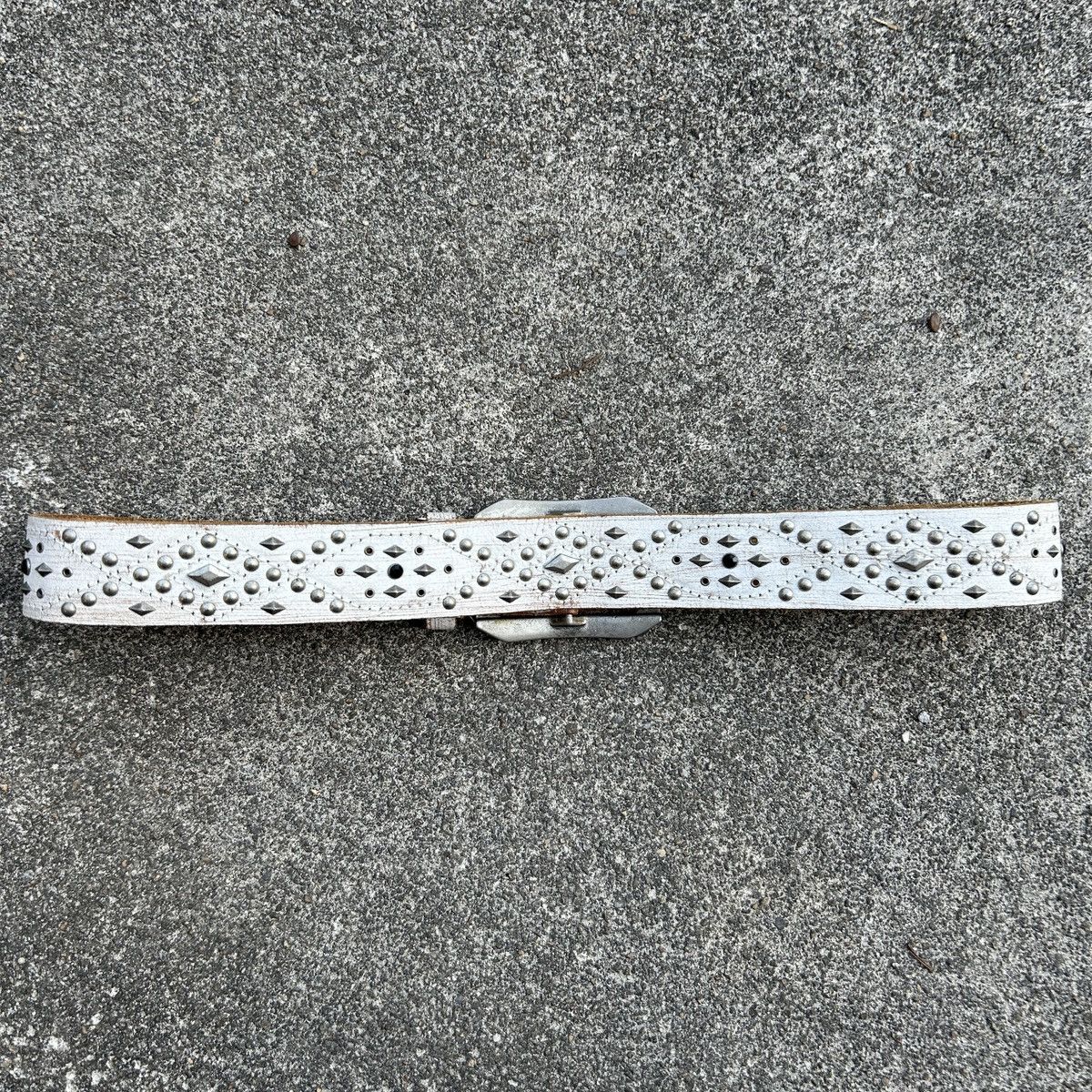 Vintage Vintage studded leather belt (Kapital Style) Size ONE SIZE - 4 Thumbnail