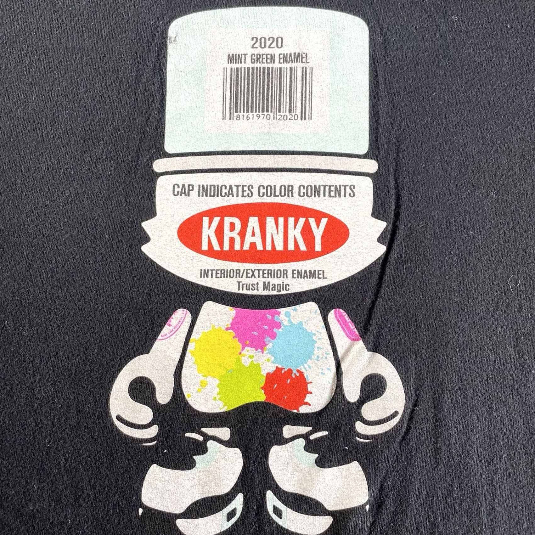 Vintage Super Plastic Shirt Men XL Kranky Fortress Tee Black Crew Neck Short Sleeve Jersey T-Shirt 2.0 Size US XL / EU 56 / 4 - 2 Thumbnail