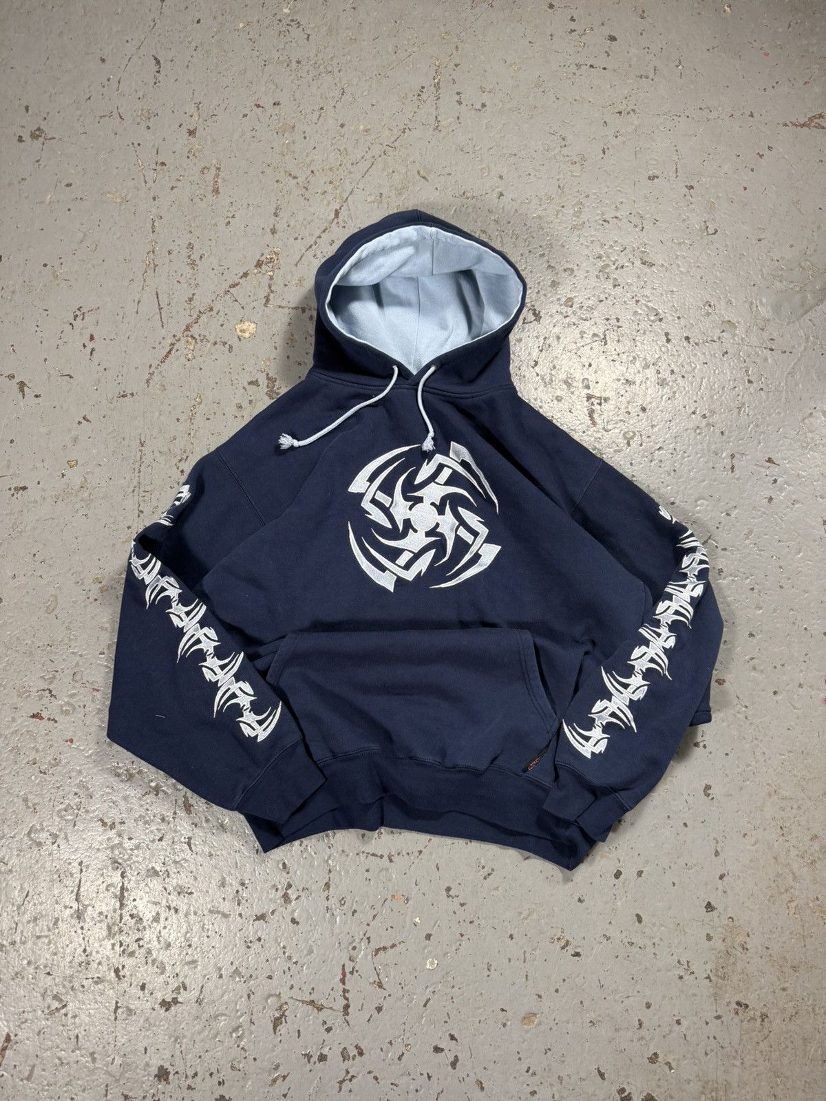 Other Insane Y2k Neo Tribal Sapphire Lounge Hoodie Size US XL / EU 56 / 4 - 1 Thumbnail