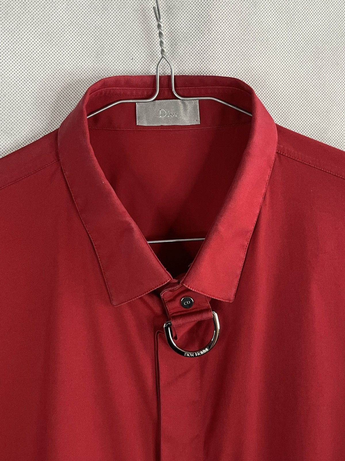 Dior Vintage Button Ups Red Shirt Designer Old Money