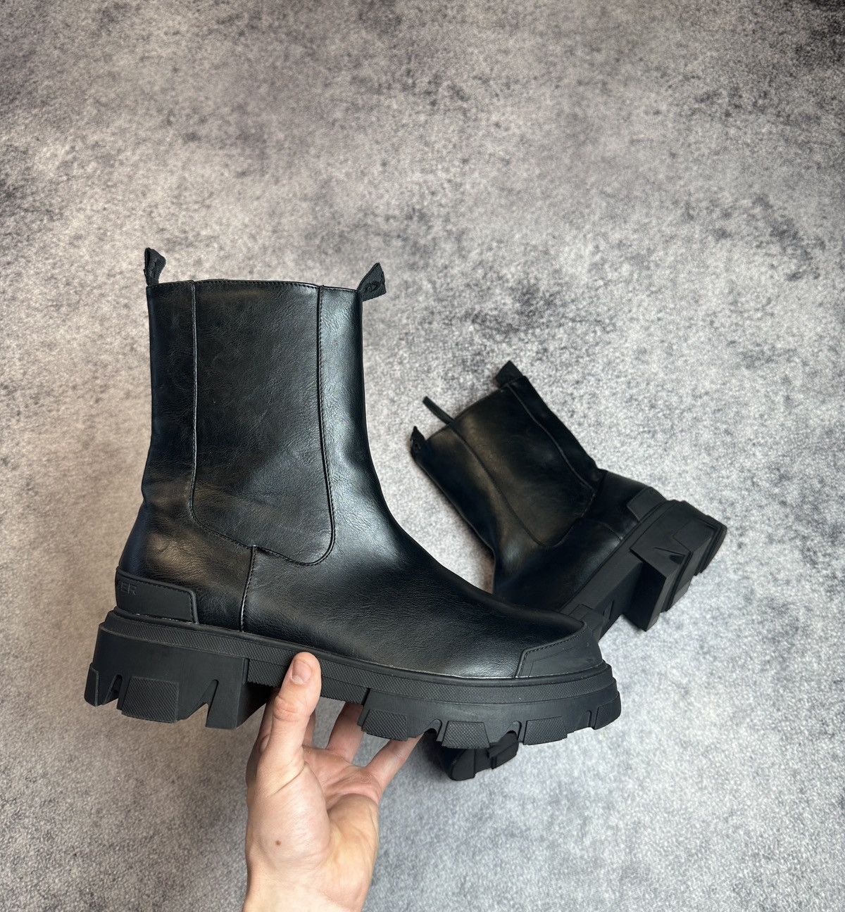 Kurt Geiger Y2K Vintage Casual Faux Leather High Boots Streetwear 44 VTg Size US 11 / EU 44 - 1 Thumbnail