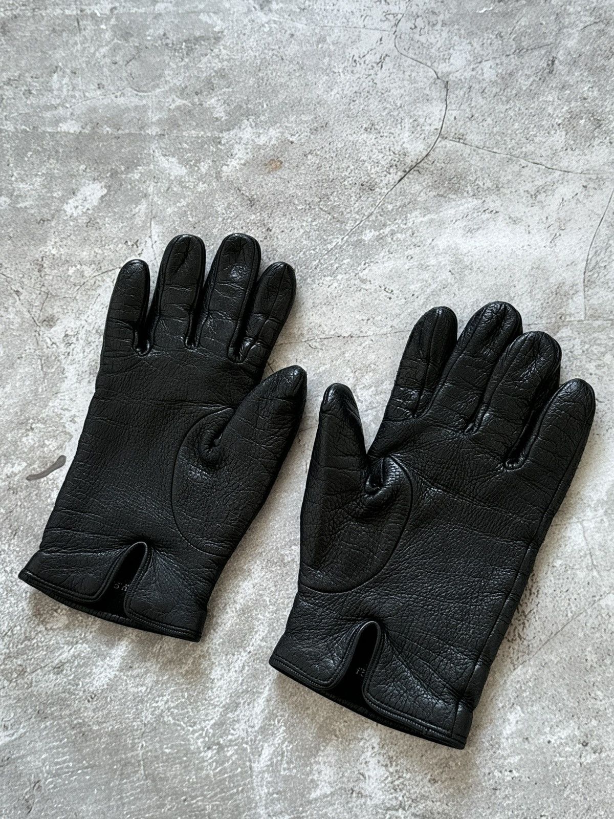 Gucci Gucci leather gloves with dust bag and box Size ONE SIZE - 3 Thumbnail