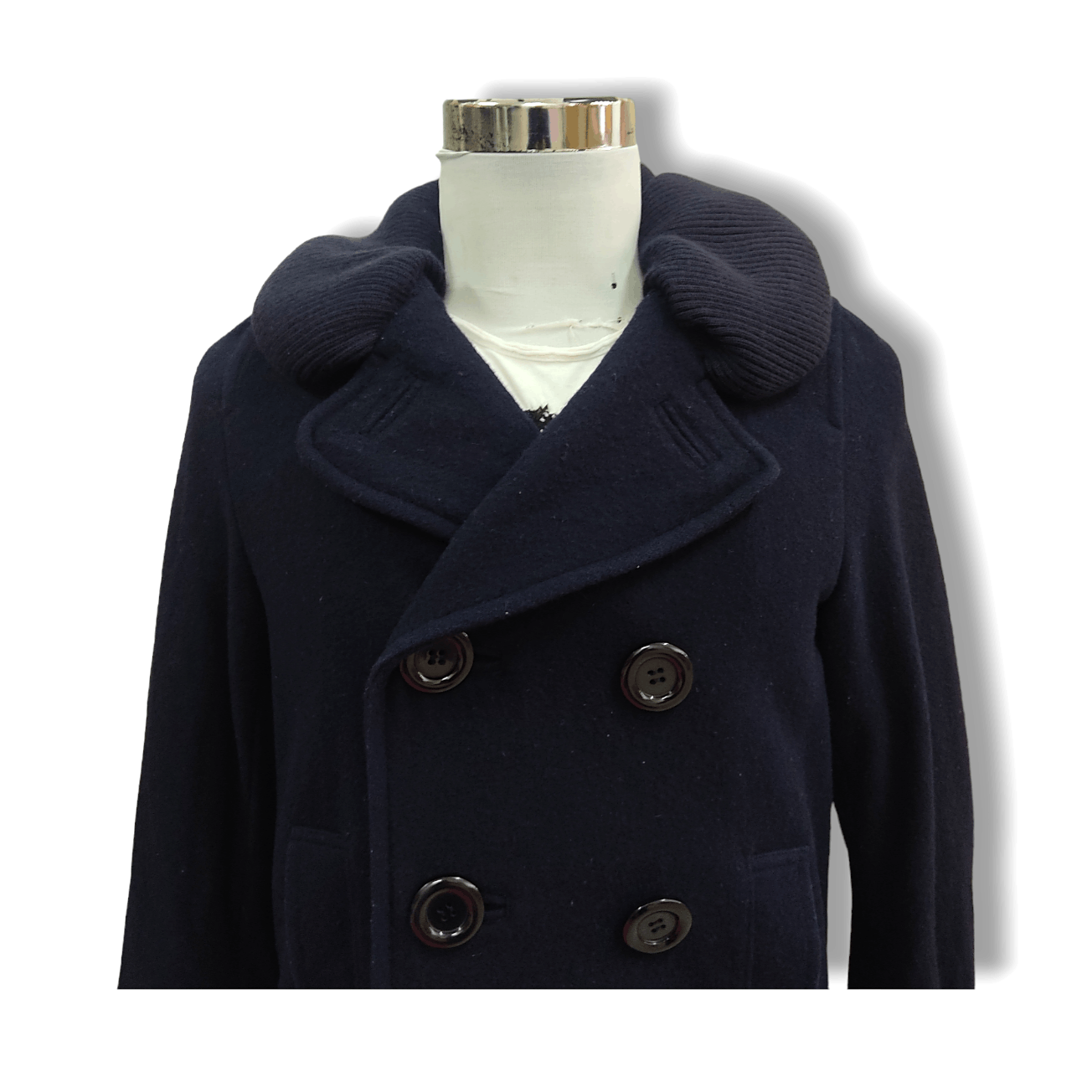 Issey Miyake MERCIBEAUCOUP by Issey Miyake Double Breasted Wool Jacket Size M / US 6-8 / IT 42-44 - 2 Thumbnail