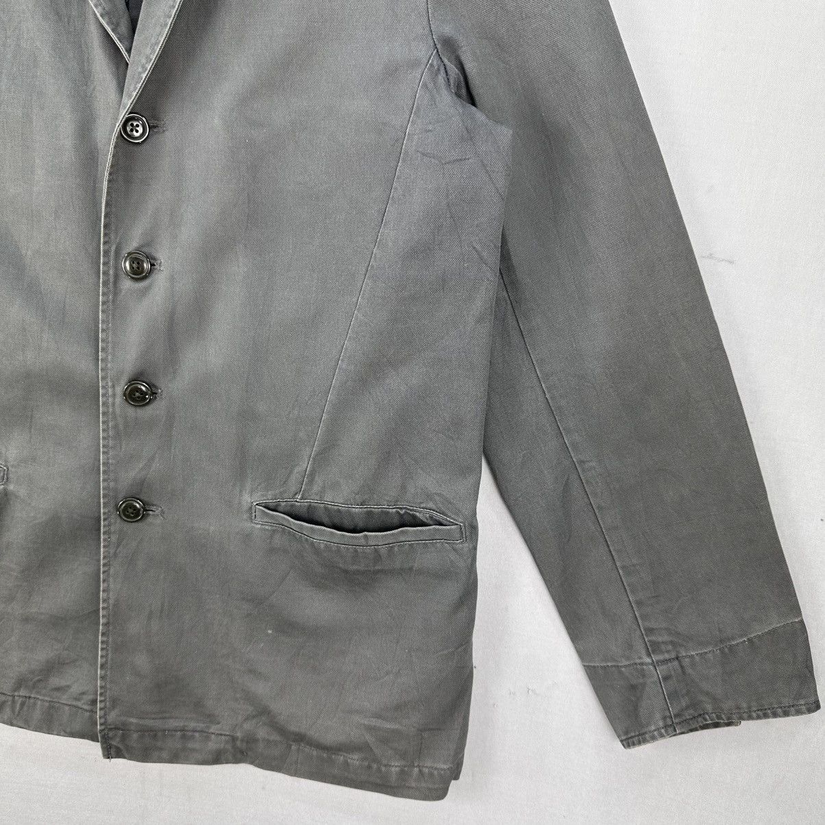 Japanese Brand Vintage 90's First Down Cotton Canvas Jacket Size US L / EU 52-54 / 3 - 3 Thumbnail