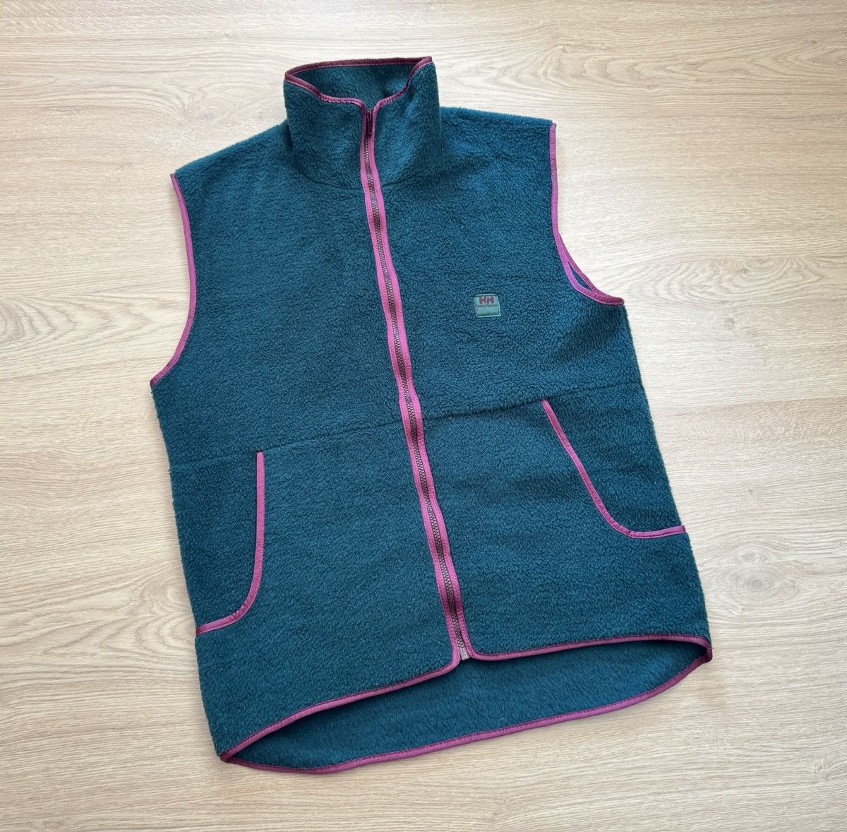 Helly Hansen Vintage 80-90’s Helly Hansen Norway Fleece Full Zip Vest Size US L / EU 52-54 / 3 - 1 Thumbnail