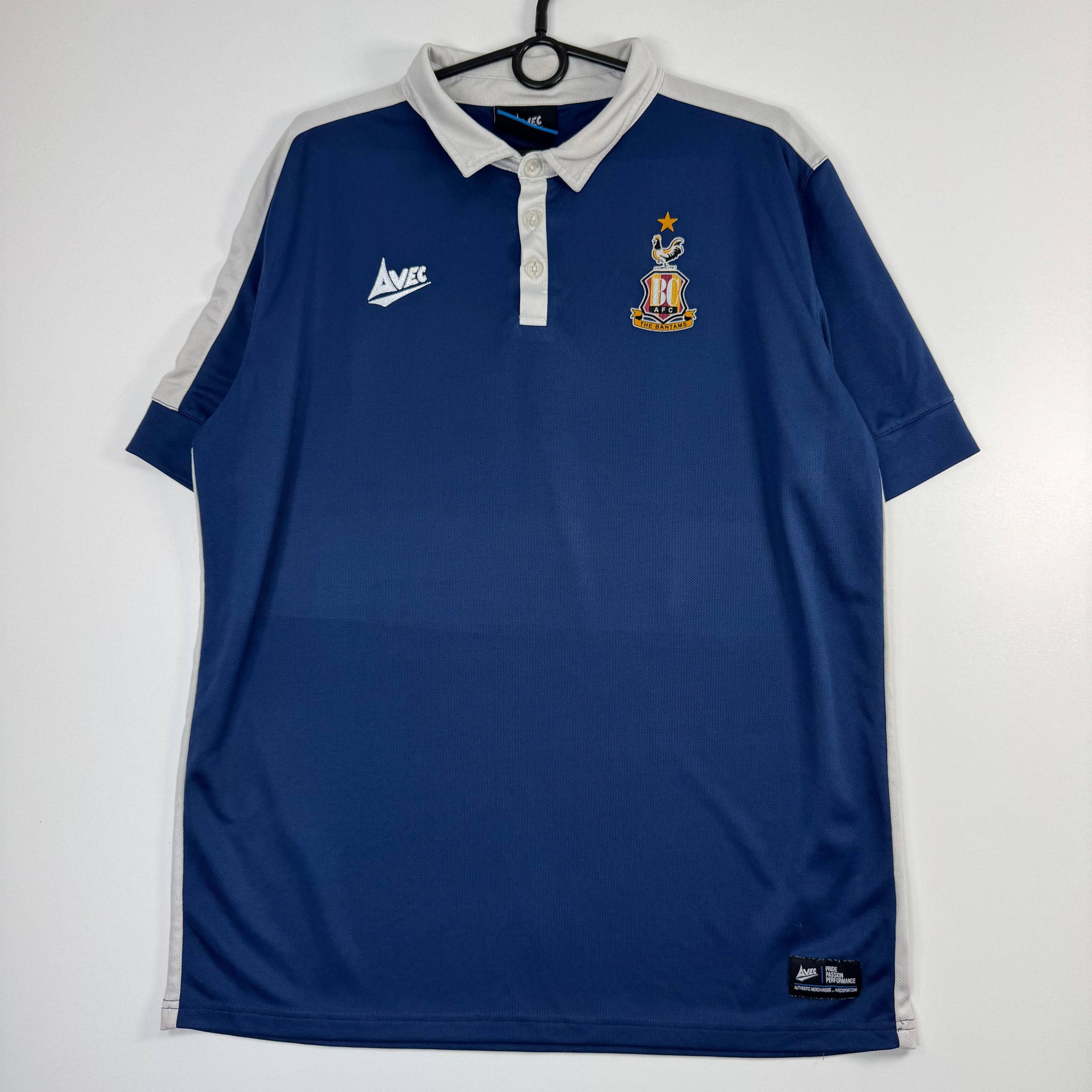 Other Bradford City AFC Football Polo Shirt Blue Avec Size XL Size US XL / EU 56 / 4 - 1 Thumbnail
