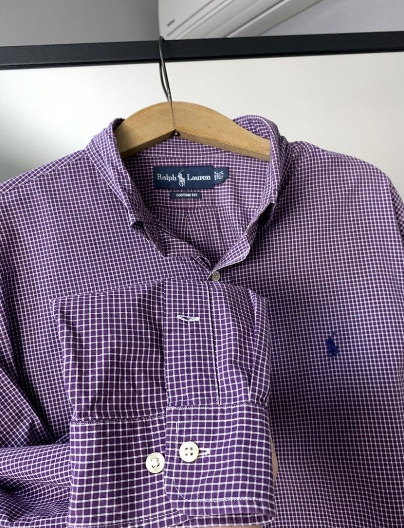 Polo Ralph Lauren Vintage Polo Ralph Lauren Striped Shirt Y2K Nova Check Tee Size US L / EU 52-54 / 3 - 6 Thumbnail