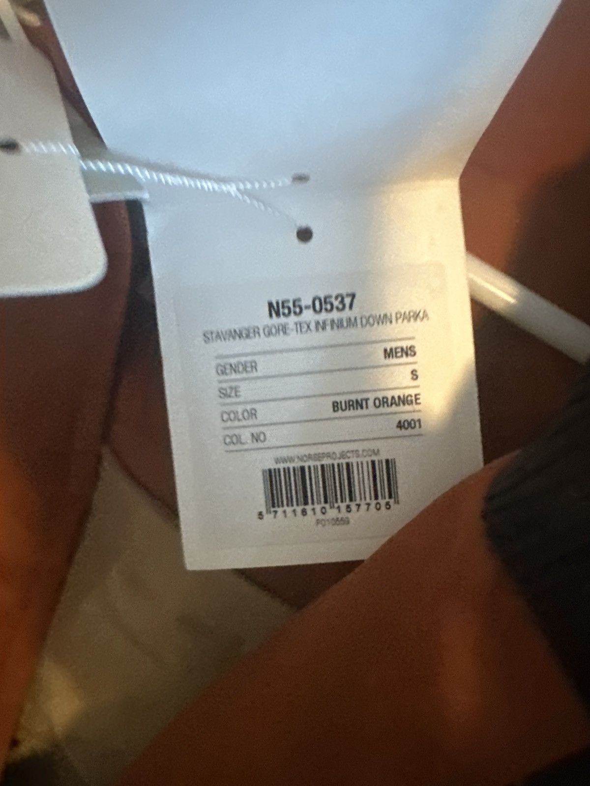 Norse Projects NWT Stavanger Down & Goretex Infinium Parka - $1200+ retail Size US S / EU 44-46 / 1 - 3 Thumbnail