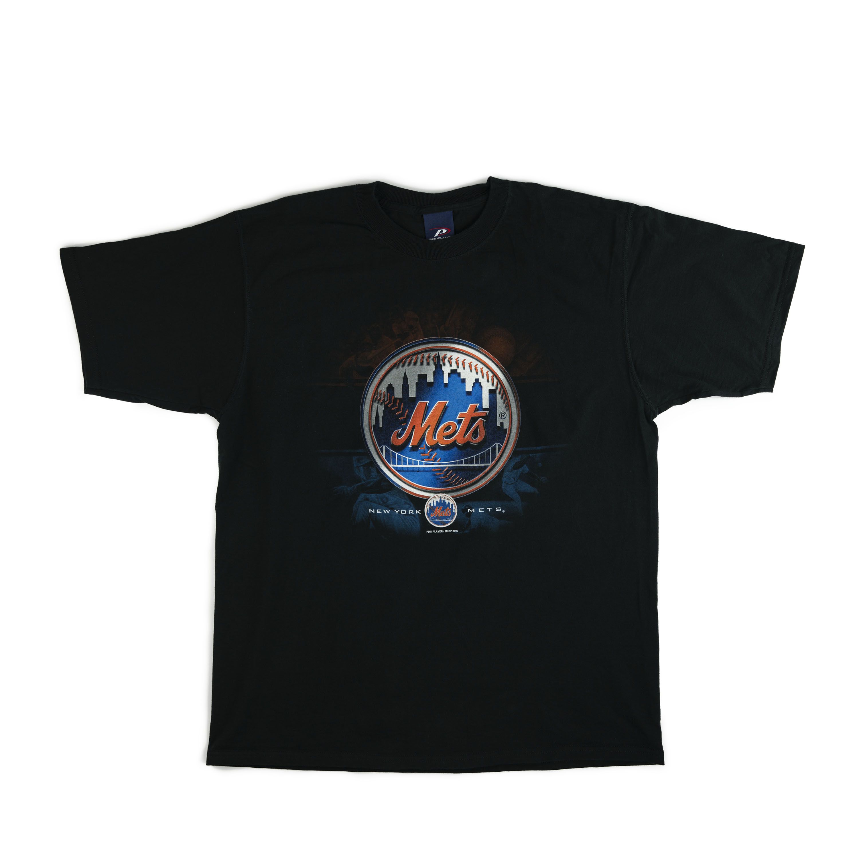 MLB × Vintage Vintage 2000 New York Mets Tee Shirt Size US XL / EU 56 / 4 - 1 Thumbnail