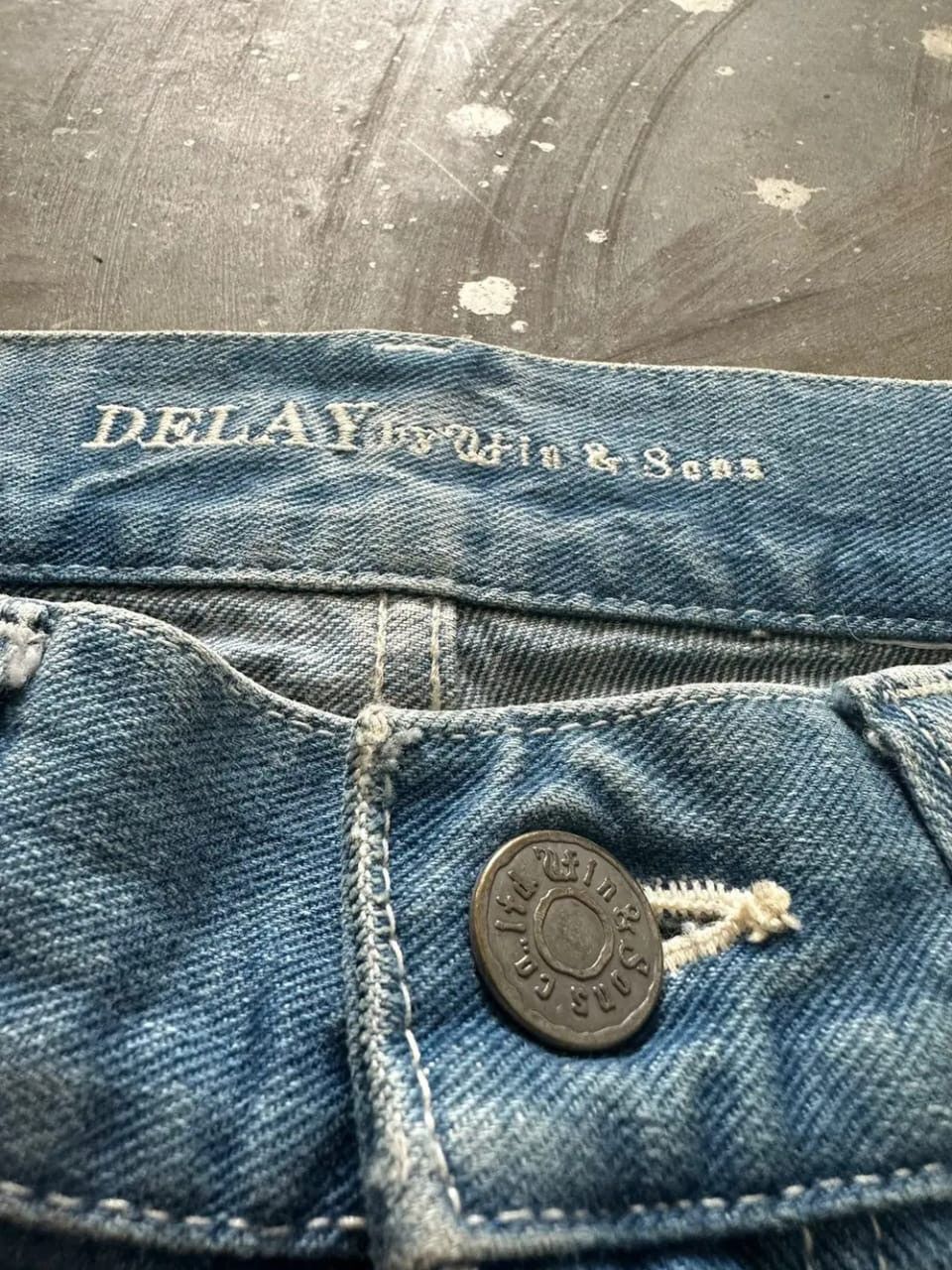 Other Delay by Win And Sons FLared bush Jeans Denim Size US 31 - 7 Thumbnail