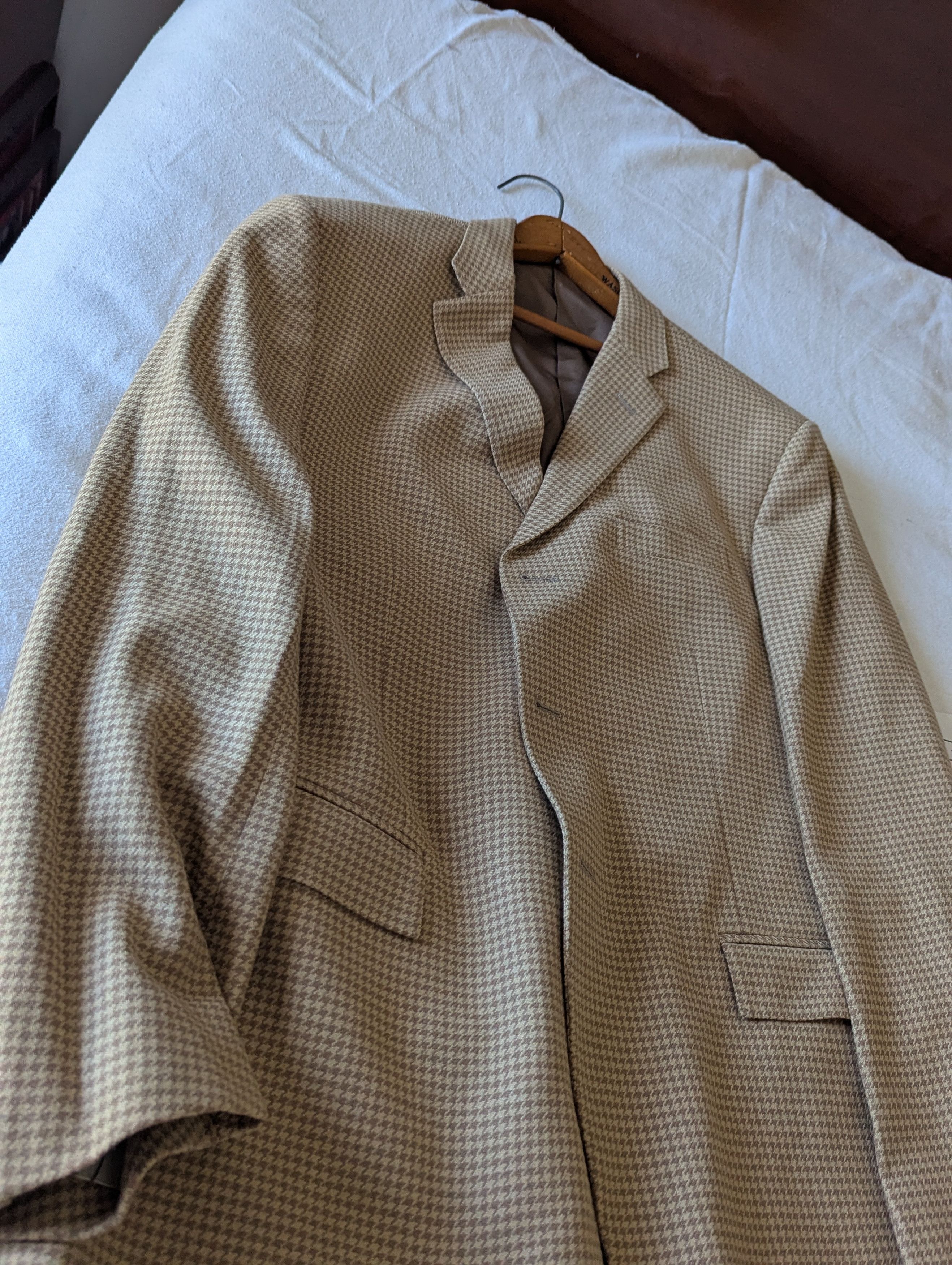 Polo Ralph Lauren Vintage Italian Wool Blazer Size 44L - 11 Thumbnail