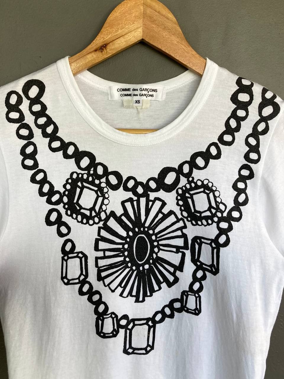 Comme des Garcons Jewel Necklace Tee Size US XS / EU 42 / 0 - 3 Thumbnail