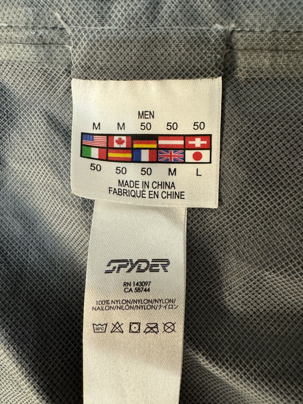 Spyder Spyder Diffuser Shell Jacket Waterproof Laminate Jacket M Size US M / EU 48-50 / 2 - 12 Thumbnail