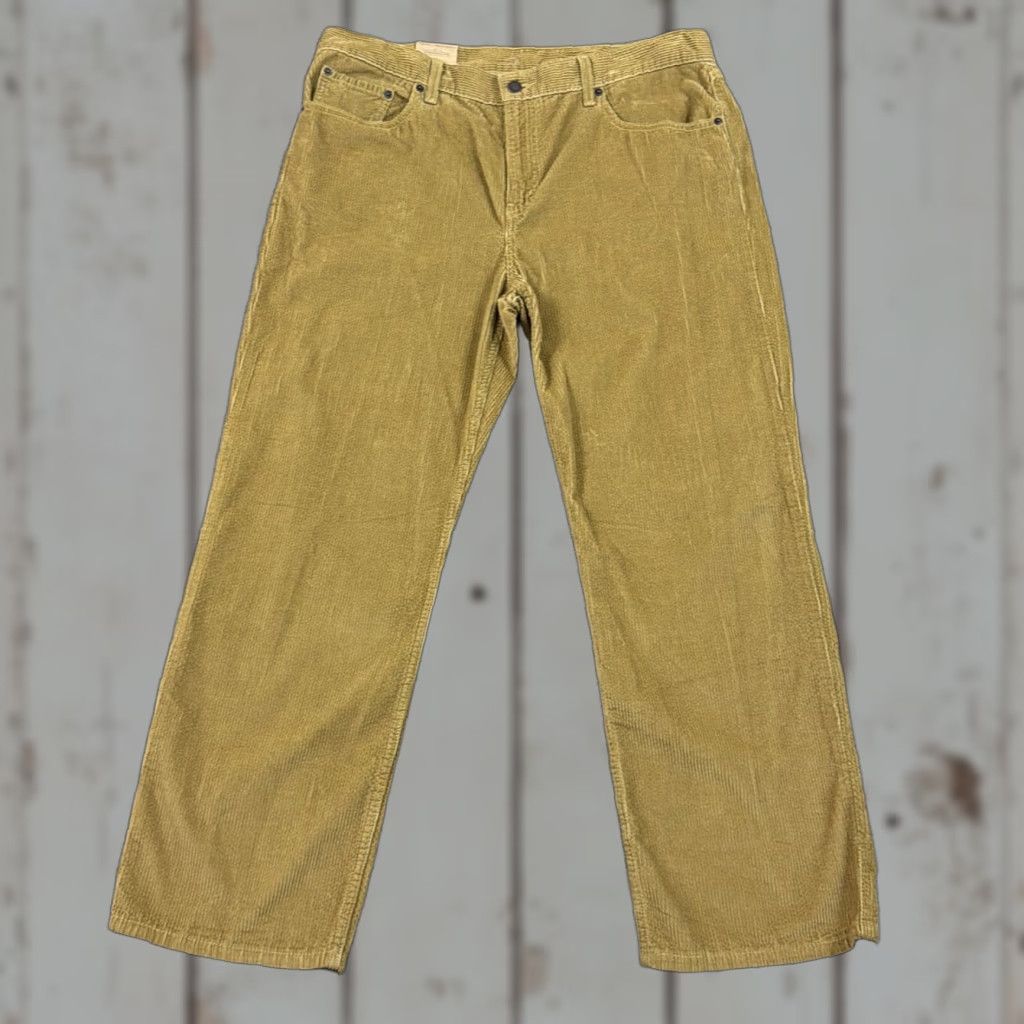 Levi's Levi's Pants Womens 36 Brown Corduroy Straight Cotton 36x29 Irregular Vintage No But 36x29 Regular Women's Pants Size 25" / US 0 / IT 36 - 1 Thumbnail