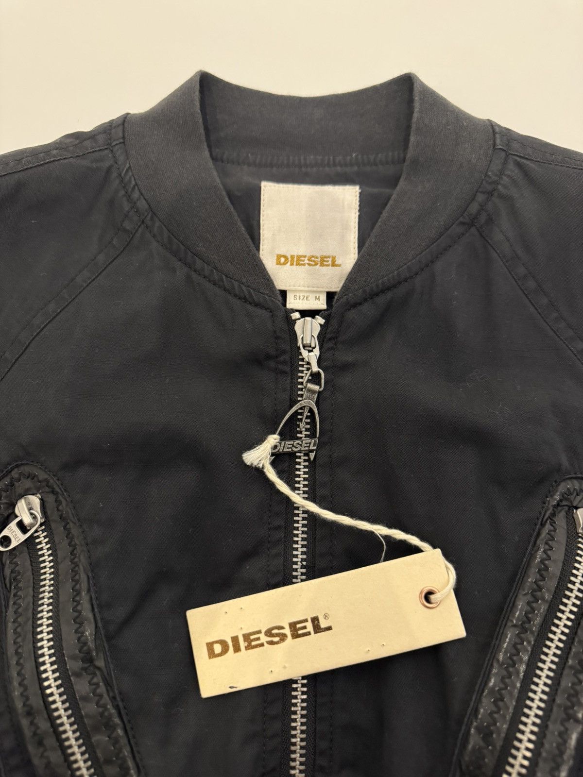 Diesel Black Jacket Diesel Size M / US 6-8 / IT 42-44 - 8 Thumbnail