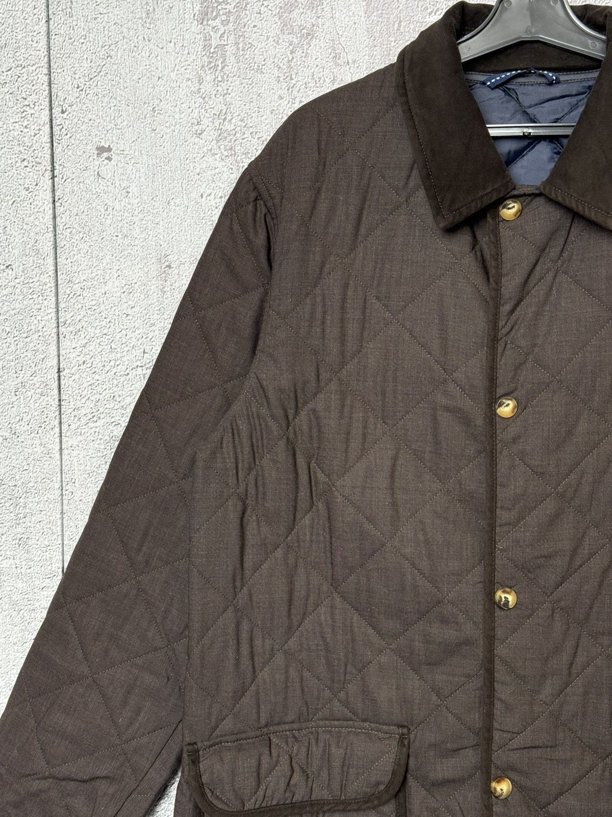 Loro Piana Waterville Hautop Loro Piana Zelander Wool Quilted Jacket Size US M / EU 48-50 / 2 - 3 Thumbnail