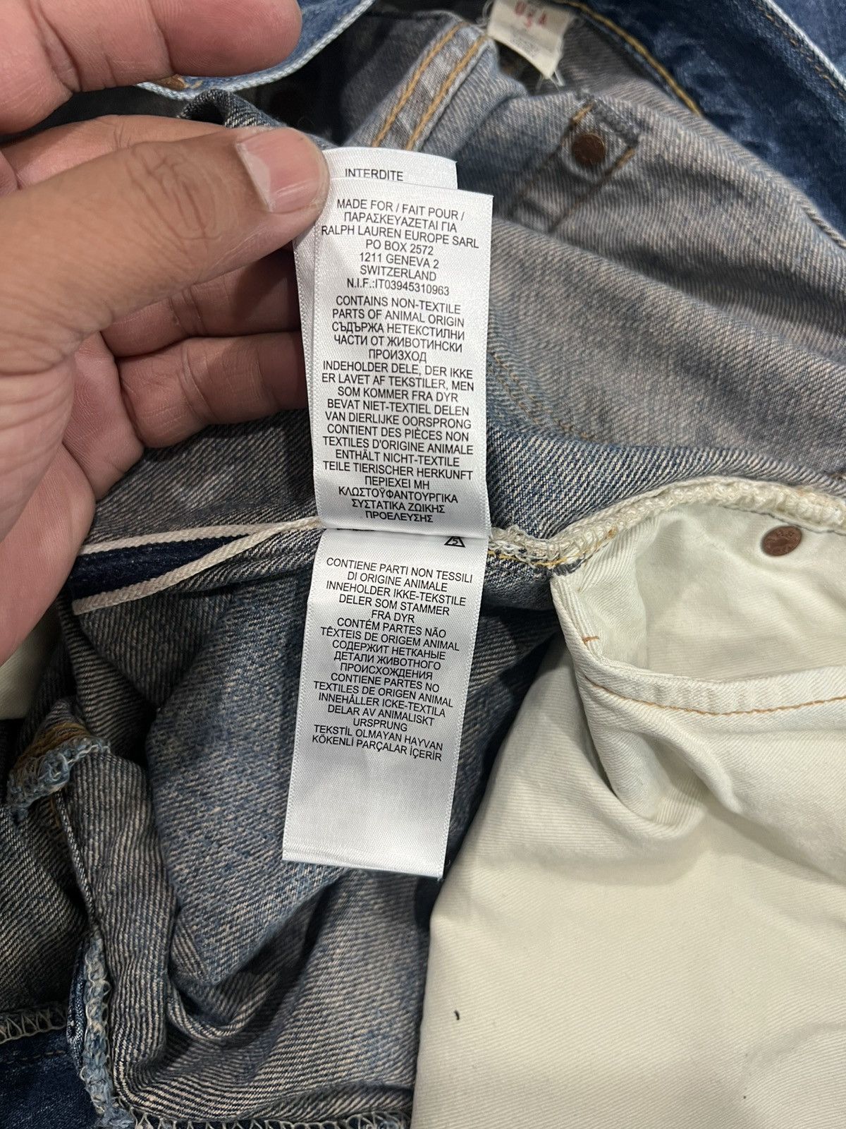RRL Ralph Lauren Polo Raplh Lauren Double RRL Slim Selvedge Jeans Size US 33 - 19 Thumbnail