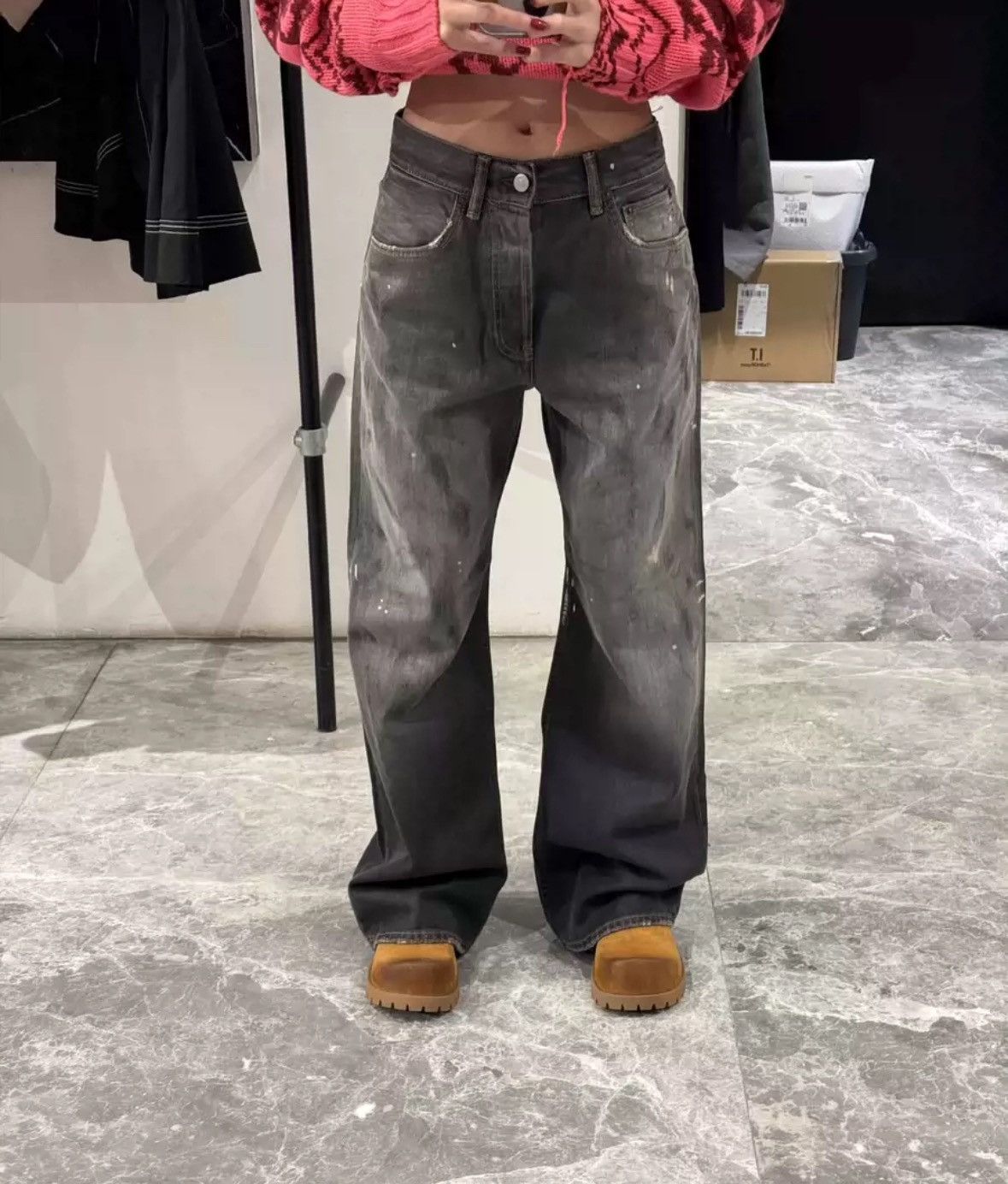 Acne Studios Acne studios Wash splashed ink jeans 2412-Nextarrow Size US 28 / EU 44 - 5 Thumbnail