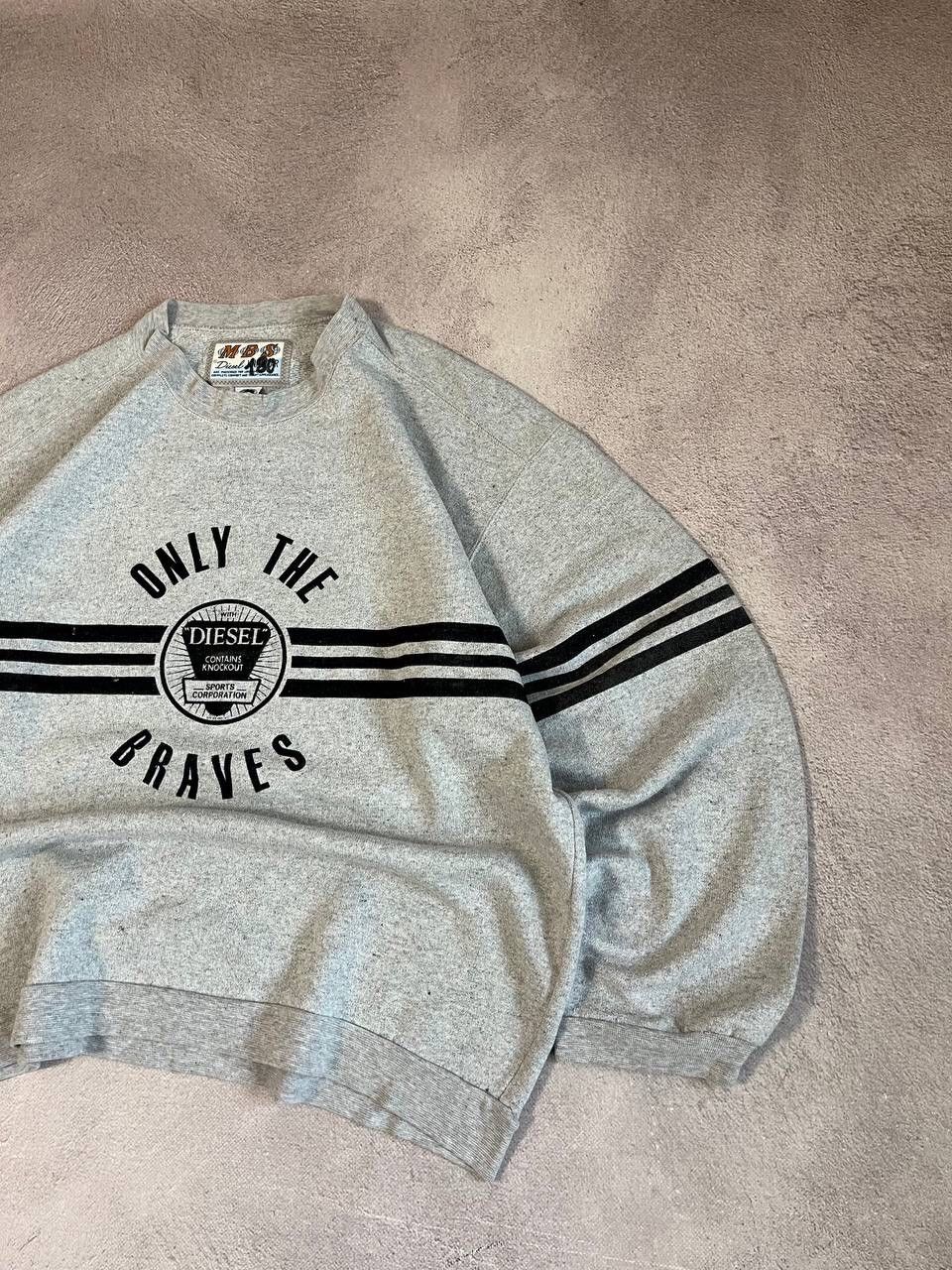 Diesel Diesel distressed y2k Sweatshirt Size US XL / EU 56 / 4 - 2 Thumbnail