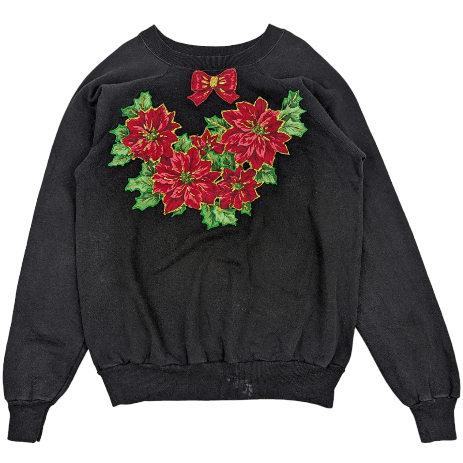Vintage Vintage 90's PANHILL Flower Embroidery Custom Sweatshirt Size US XL / EU 56 / 4 - 3 Thumbnail