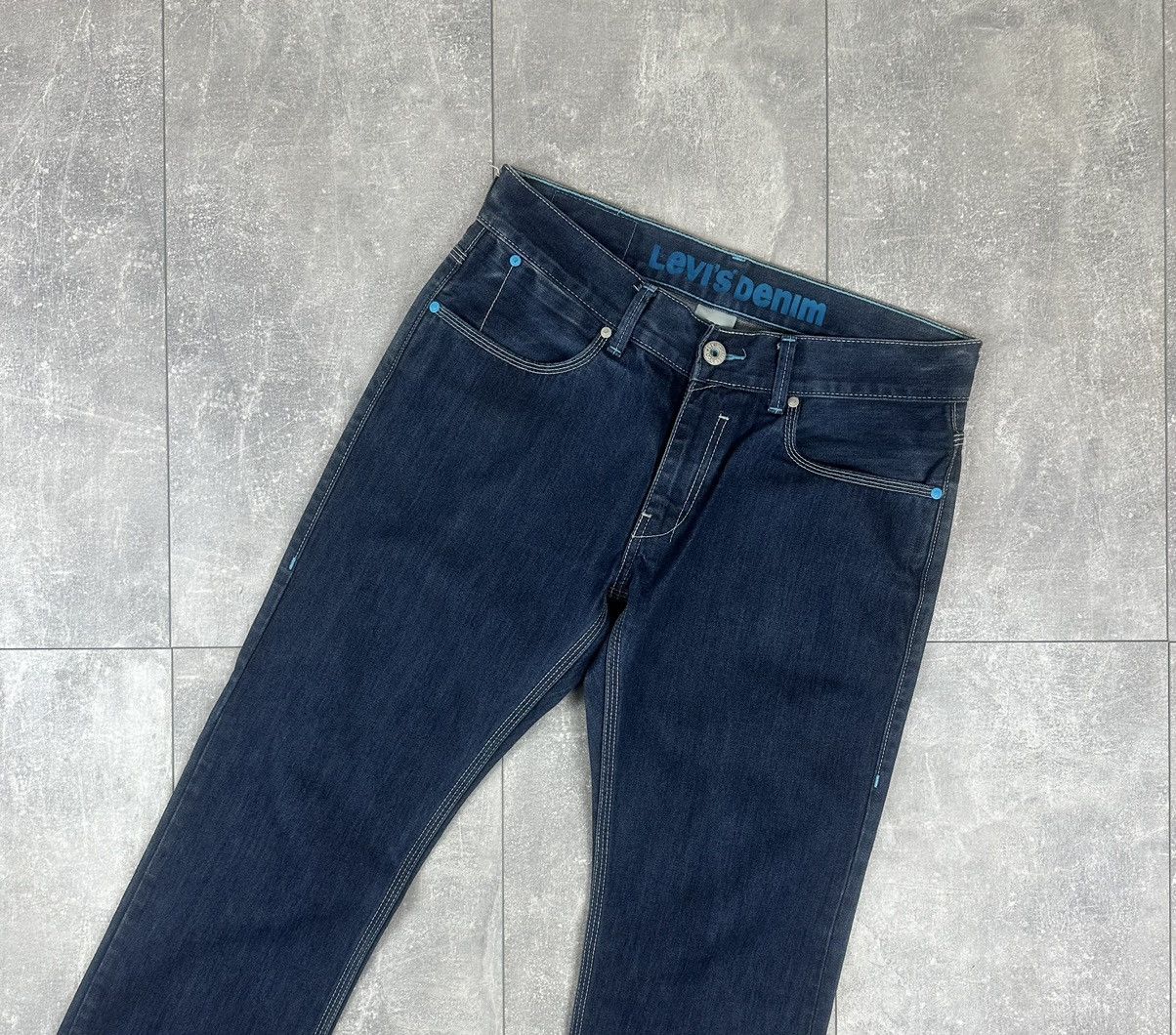 Levi's Levis 522 Mens Blue Tab Logo Denim Jeans Pants Size US 34 / EU 50 - 9 Thumbnail