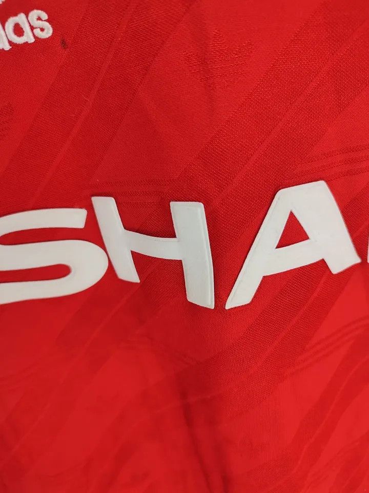 Vintage Manchester United 1987-88 home FOOTBALL Kit SHIRT