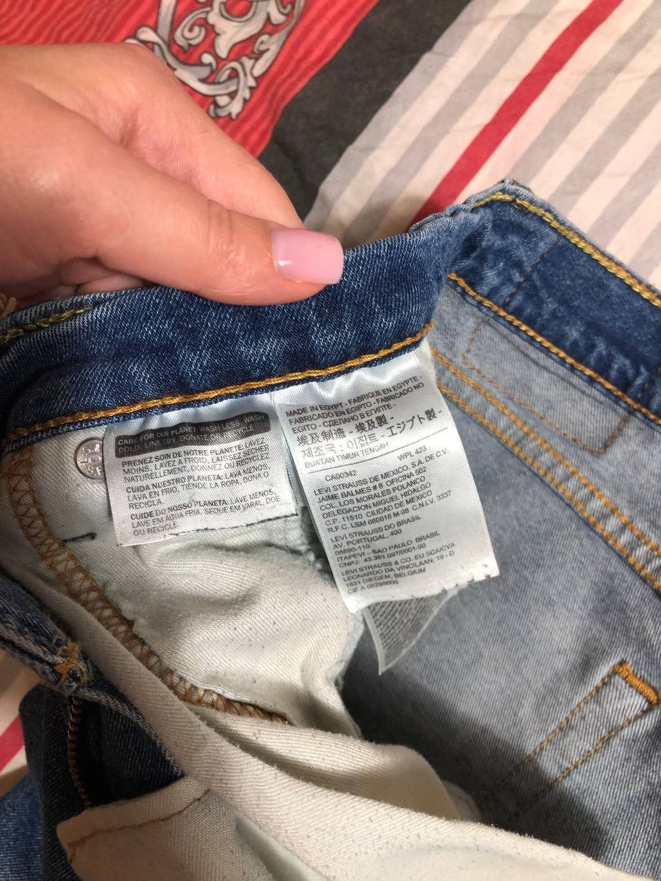 Levi's × Vintage Vintage 90s Levi’s 514 Boot Cut Made in USA Size US 36 / EU 52 - 17 Thumbnail