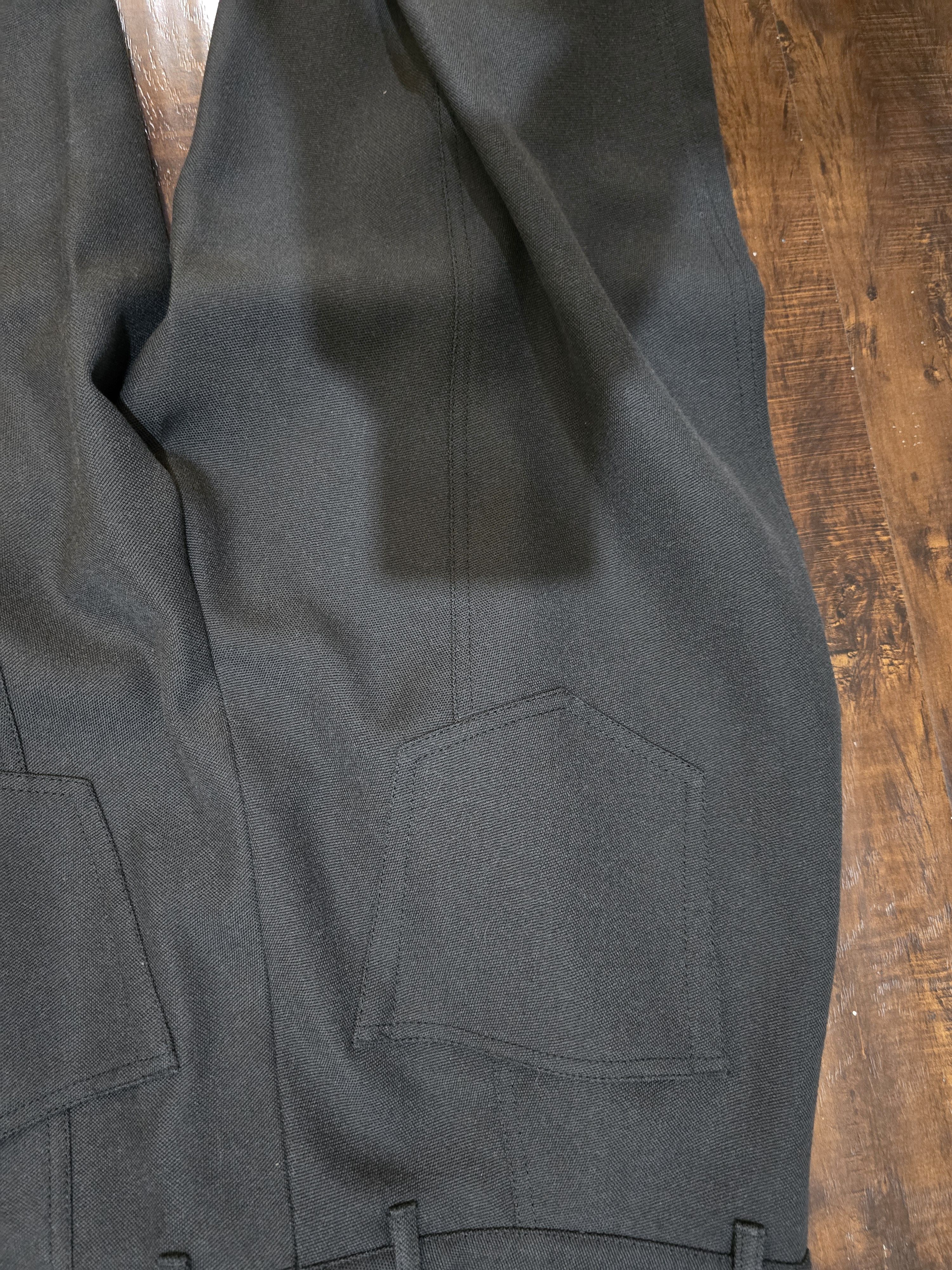 Y/Project Y/Project Wide Leg Virgin Wool Banana Trousers Size US 32 / EU 48 - 5 Thumbnail