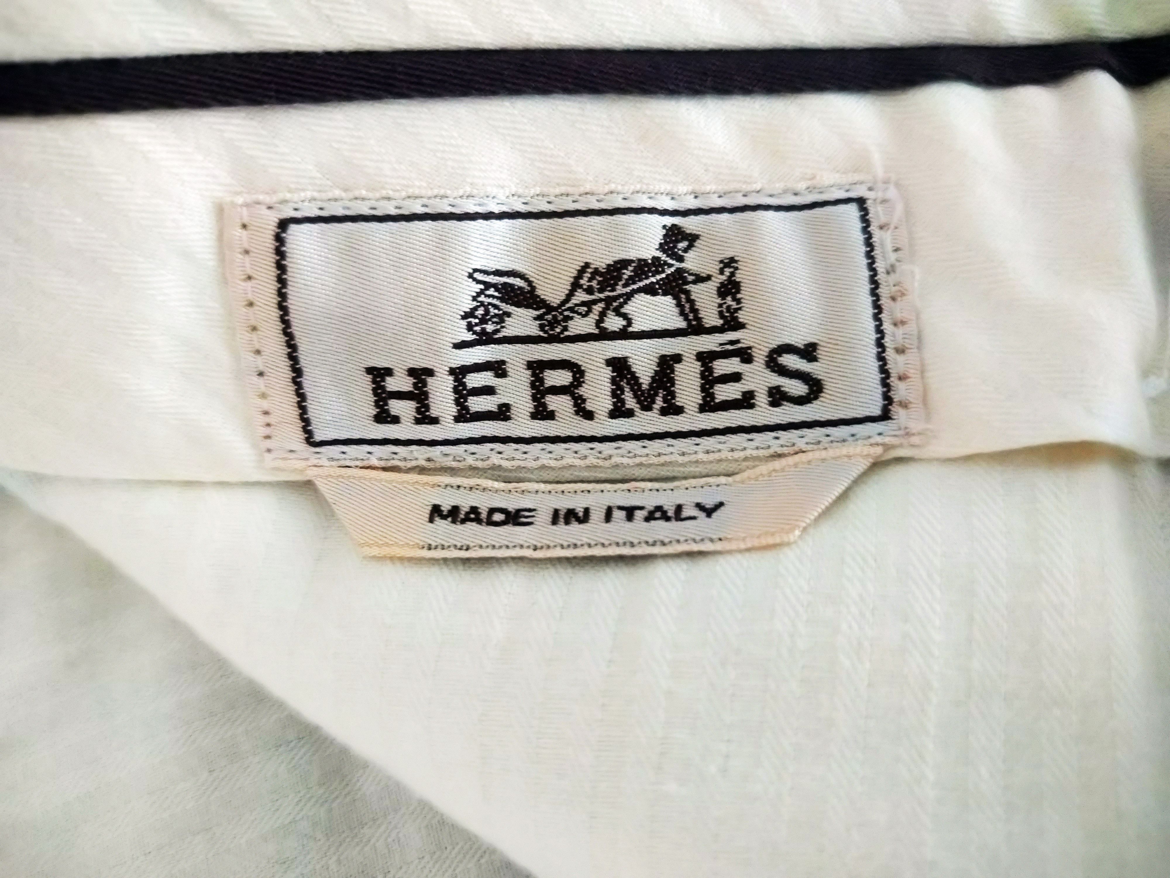 Hermes Stunning Hermes Paris Belted Pants Size US 32 / EU 48 - 9 Thumbnail