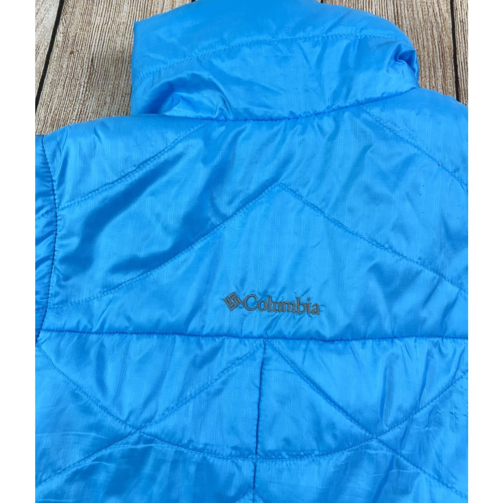 Vintage Columbia Women’s Omni Heat Vest Full Zip Blue Small Size S / US 4 / IT 40 - 7 Thumbnail