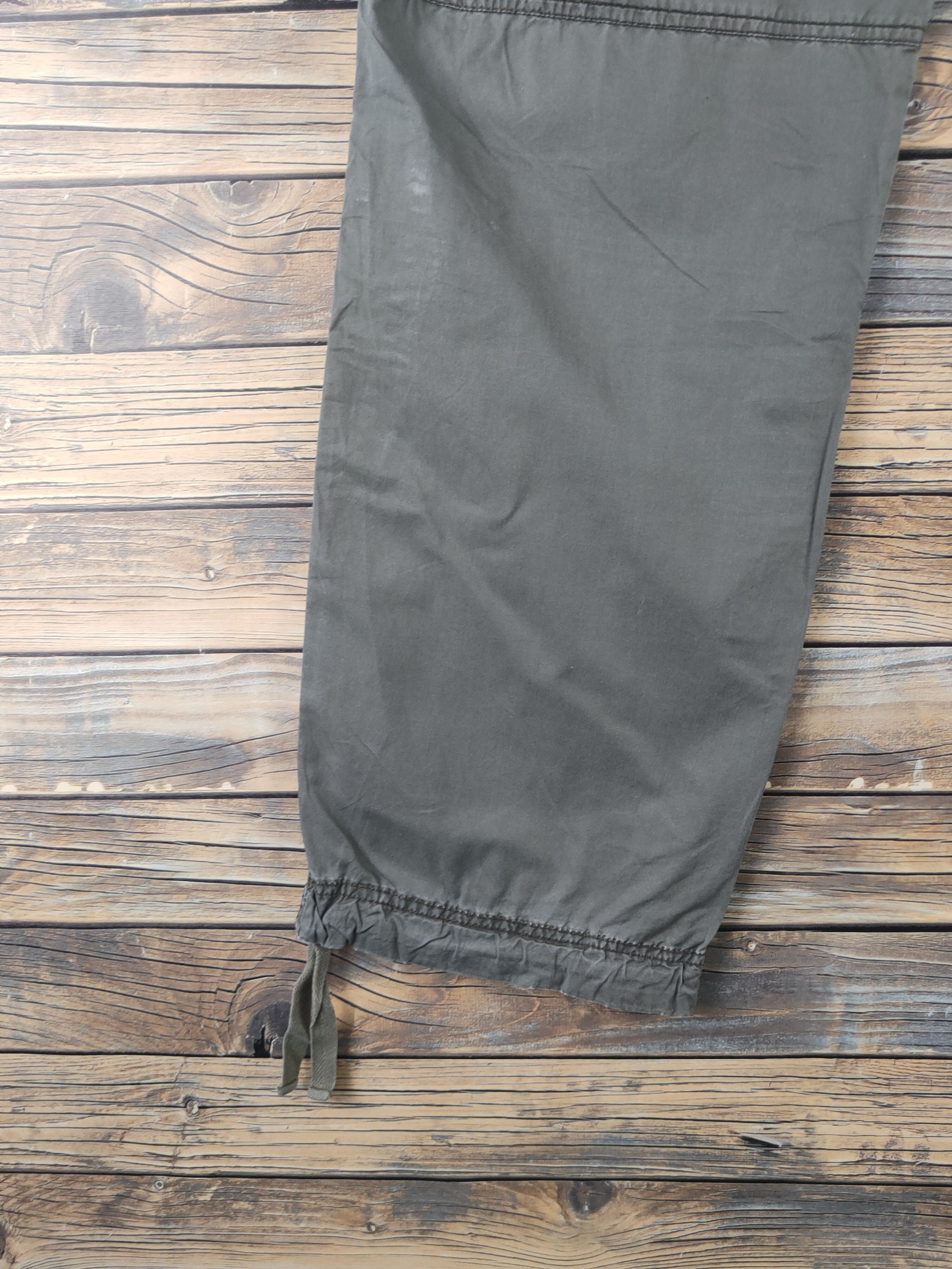 Japanese Brand DL Uniqlo Dark Green Multipocket Cargo Pants #1921 Size US 32 / EU 48 - 9 Thumbnail