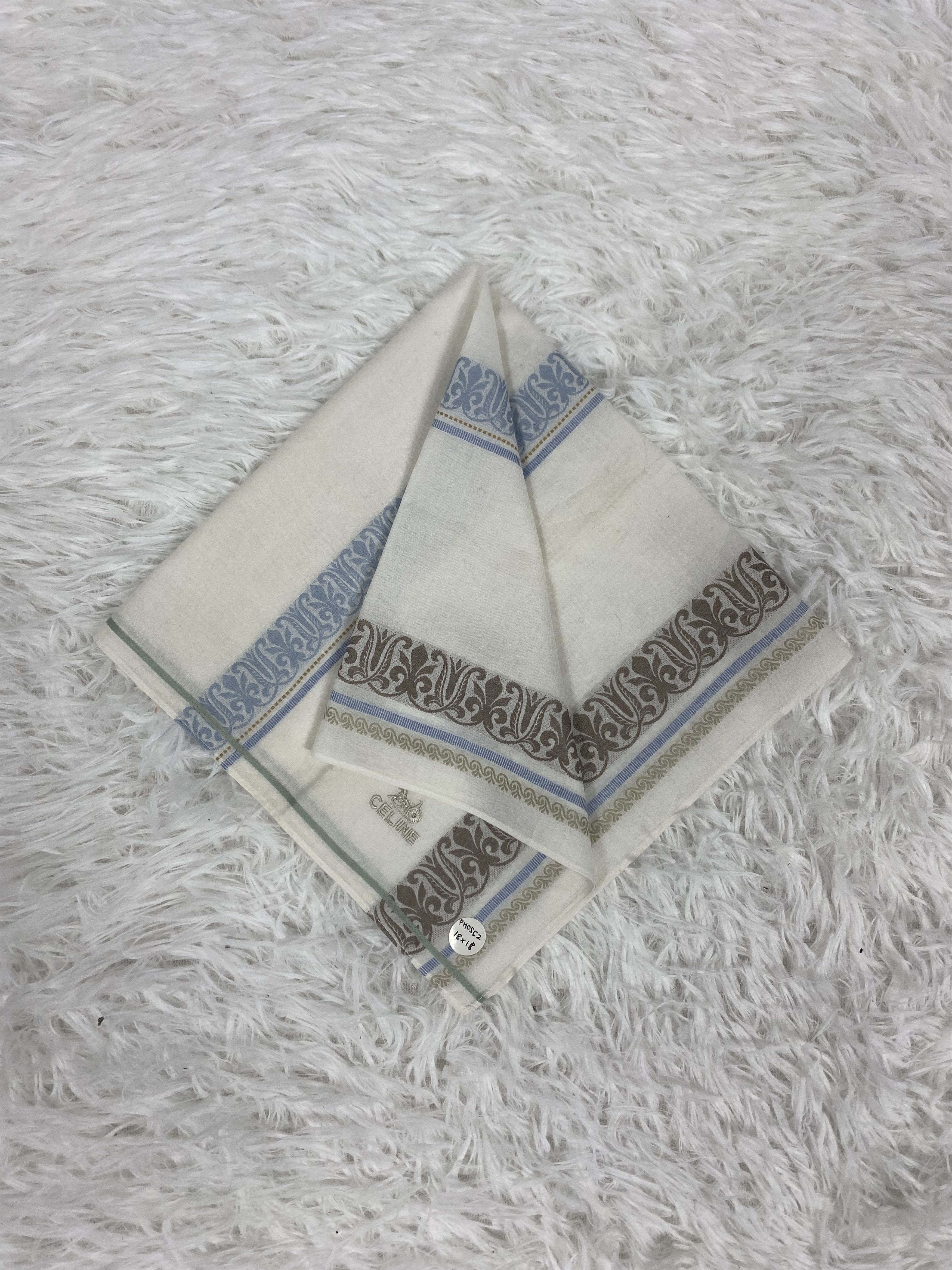 Vintage Celine Handkerchief Neckerchief PH0552