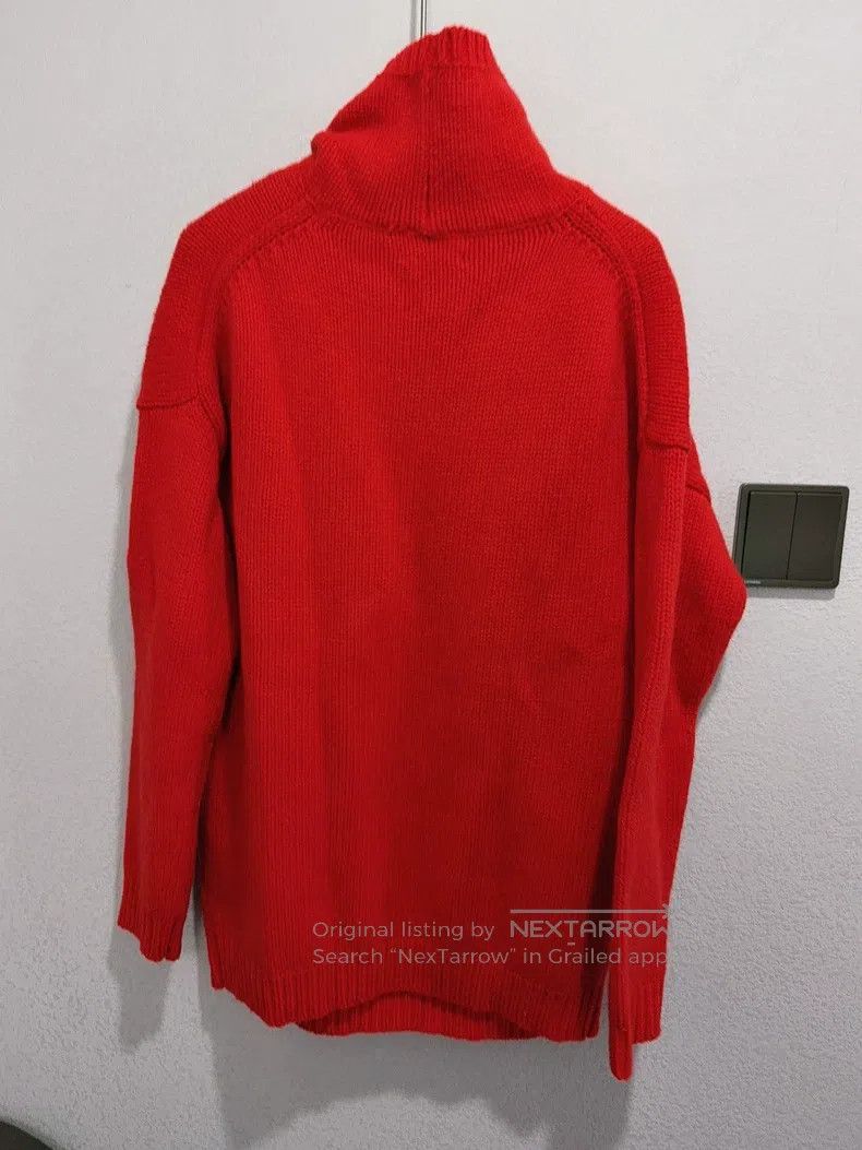 Acne Studios Acne Studios Red pentagram high-neck sweater Size XS / US 0-2 / IT 36-38 - 3 Thumbnail