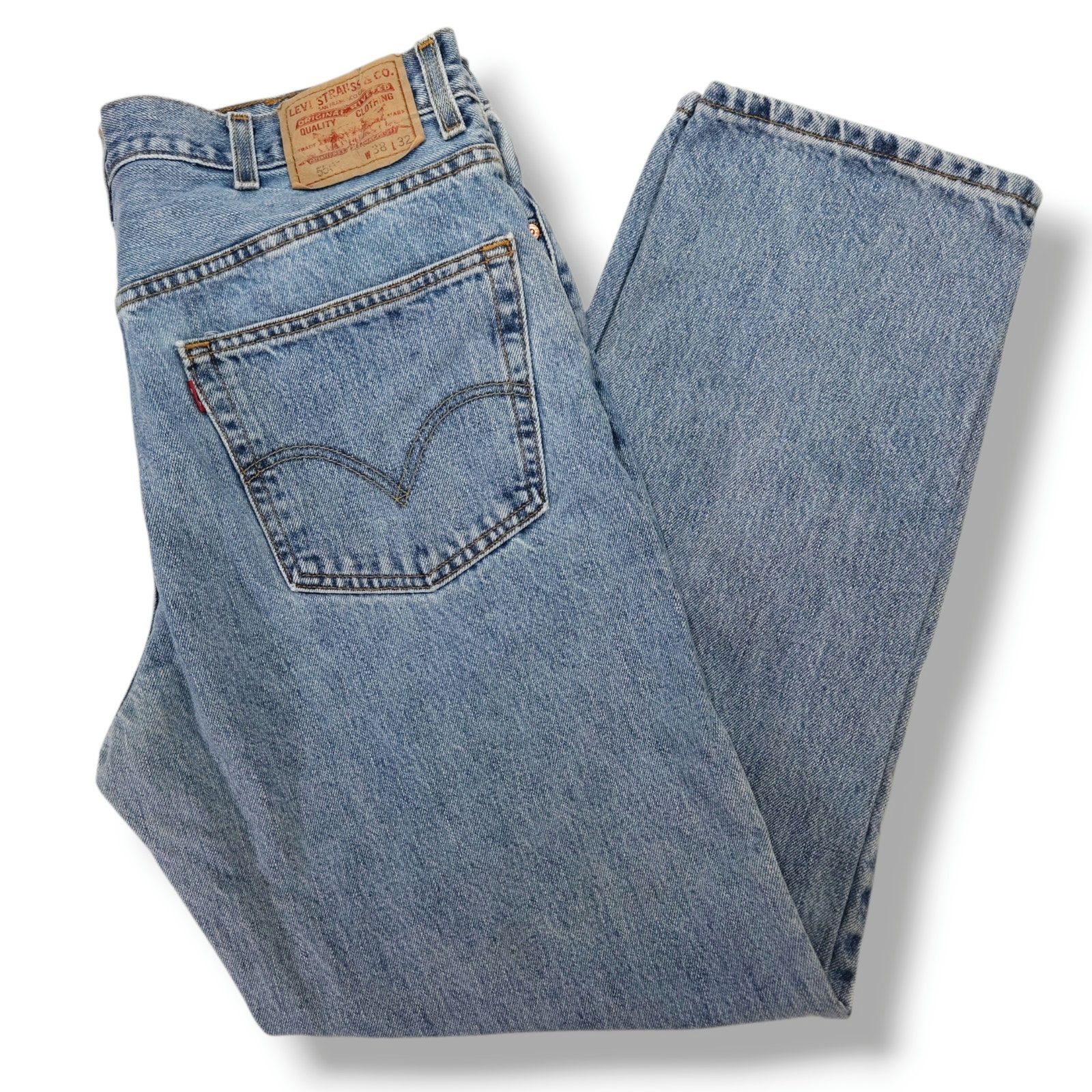 Levi's Levi’s 550 Relaxed Fit Taper Jeans W38 L32 Loose Baggy VTG Size US 38 / EU 54 - 1 Thumbnail