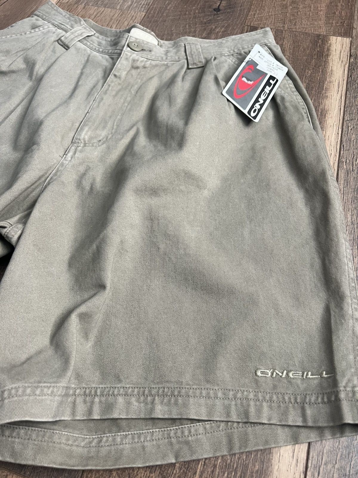 O'Neill Retro O’Neill Khaki Shorts Y2K Size US 31 - 2 Thumbnail
