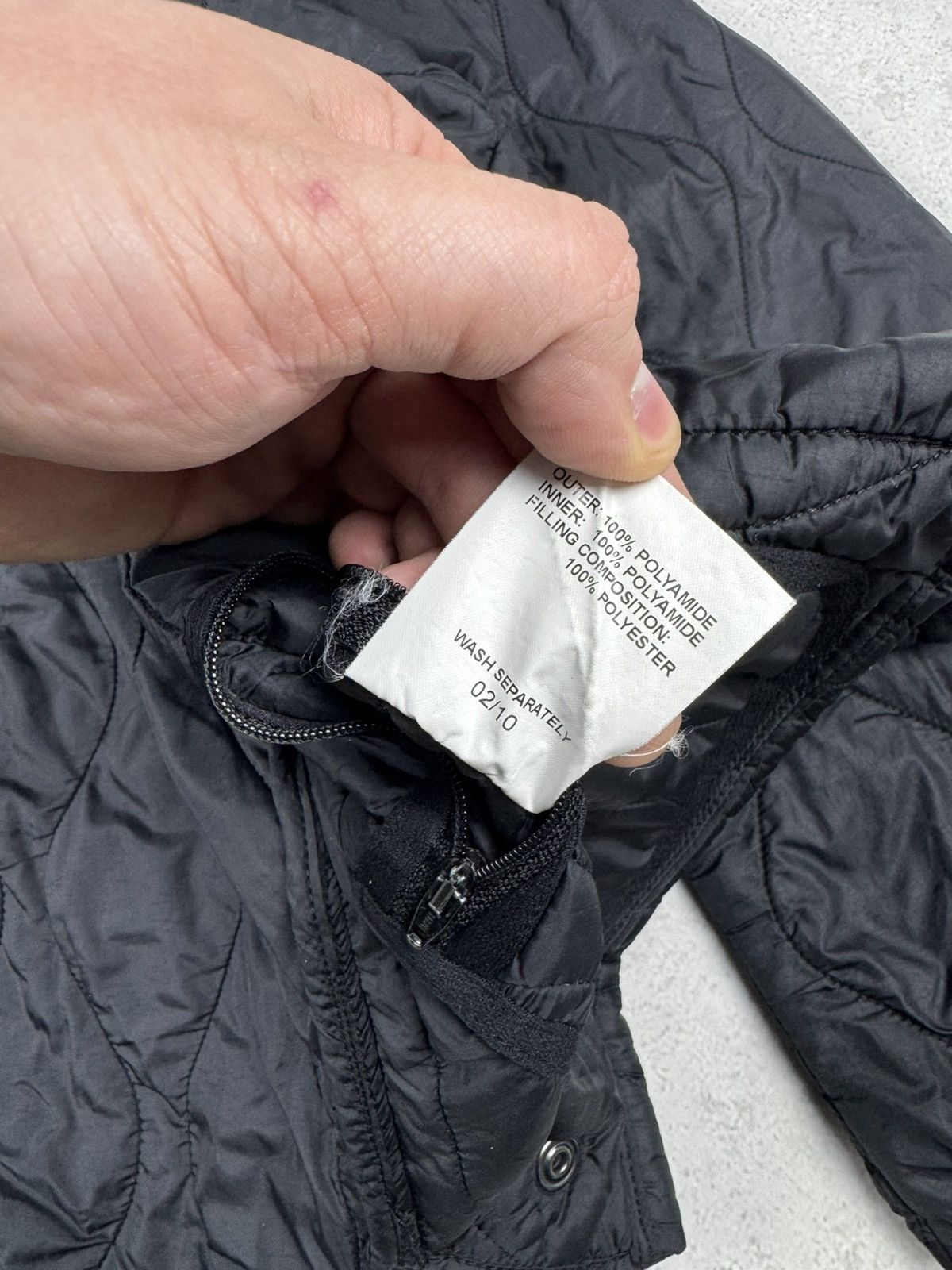 Barbour Vintage Barbour Liddesdale Track Quilted Black Jacket Casual Size US XL / EU 56 / 4 - 11 Thumbnail