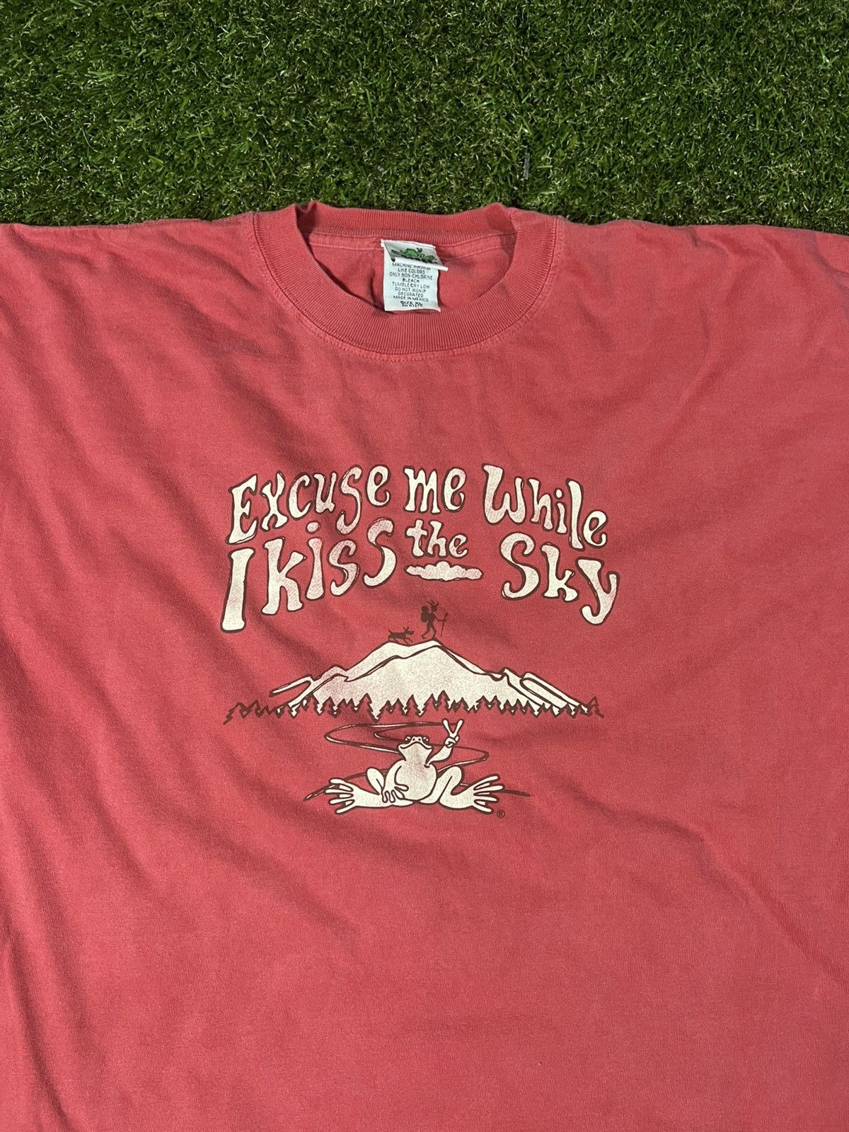 Vintage Vintage 90’s Faded Western Frog Drug Hippie Long Sleeve Tee Size US XL / EU 56 / 4 - 2 Thumbnail