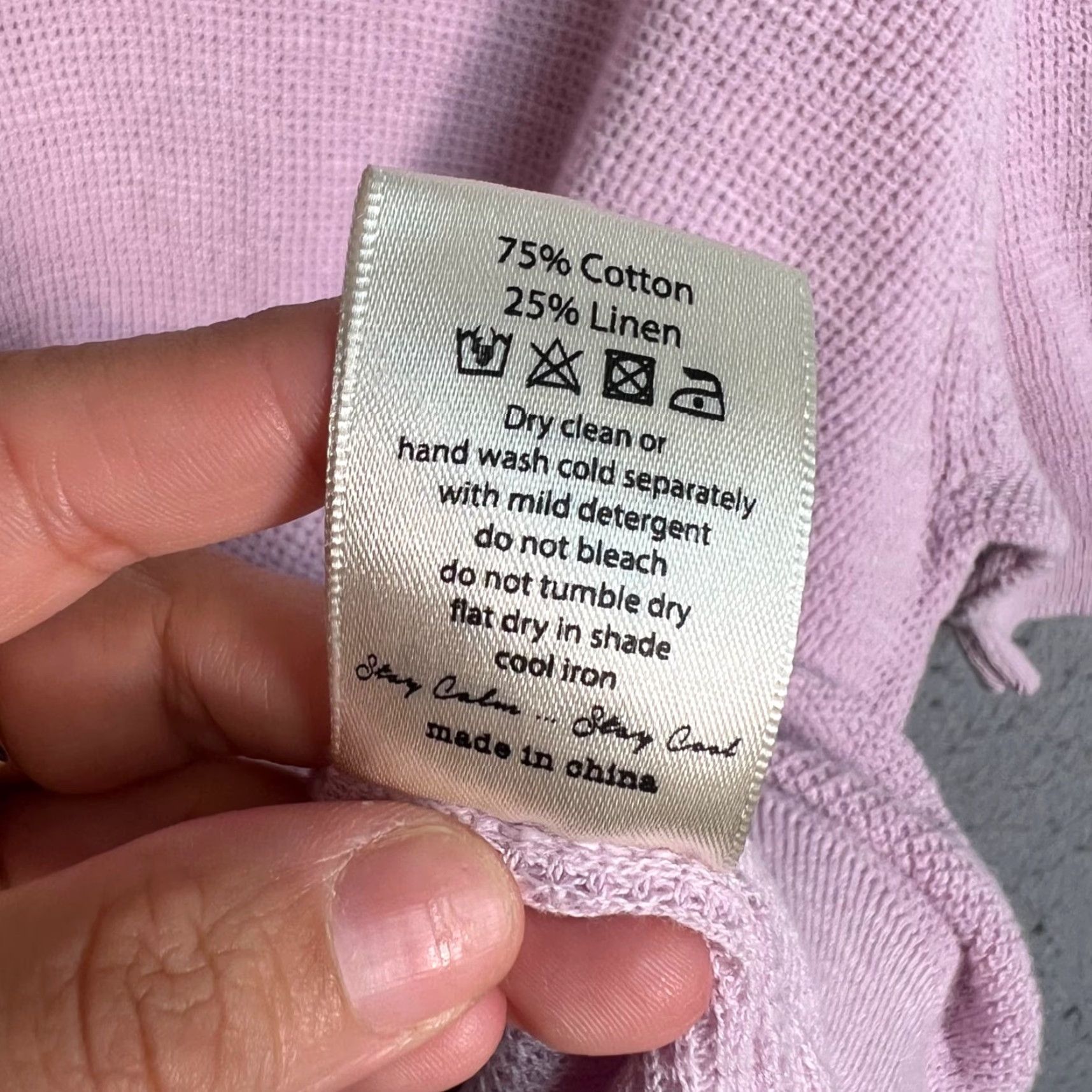 Vintage ID Menswear Polo Shirt Mens Size L Cotton Linen Blend Short Sleeve Collared Knitted Solid Pink Summer Casual Men Menswear Knit Polo 90s? Size US L / EU 52-54 / 3 - 4 Thumbnail