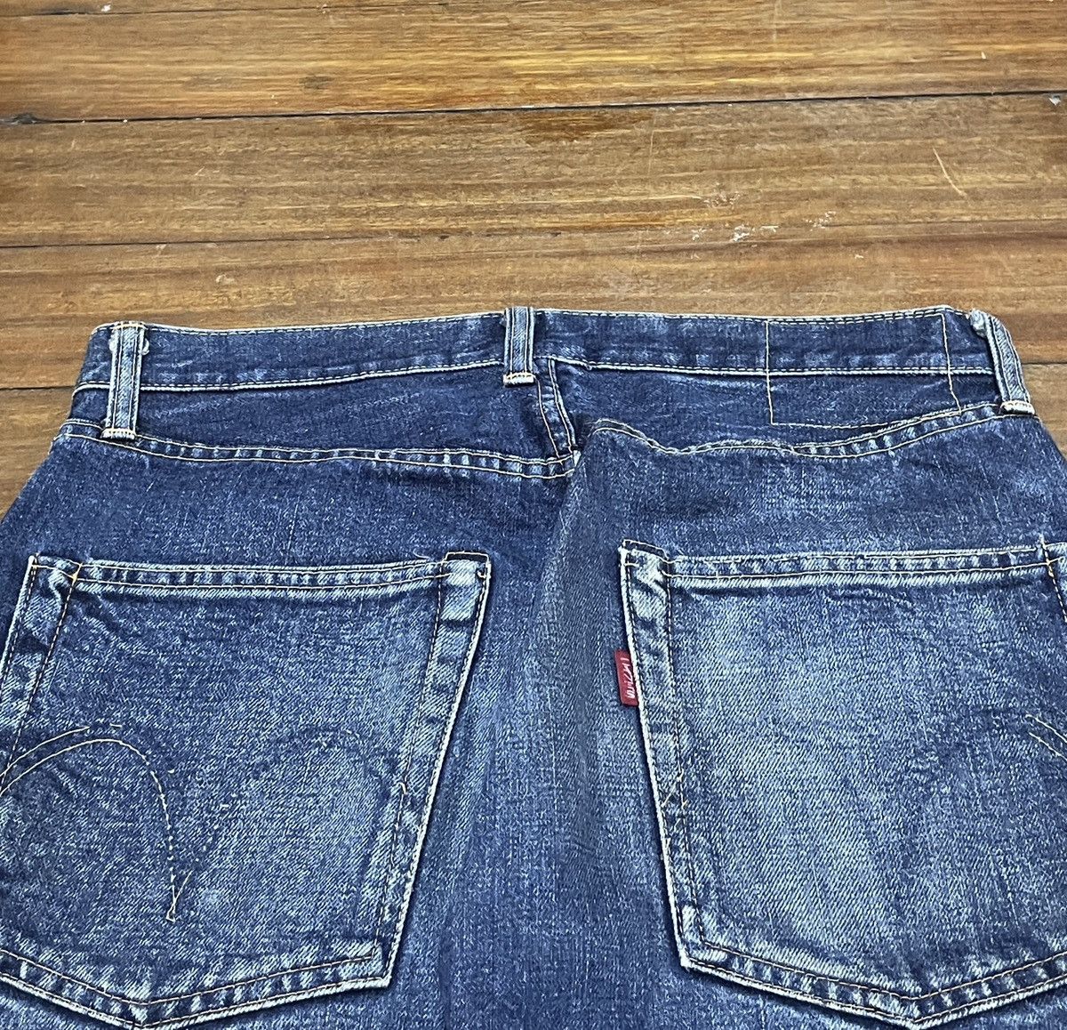 Japanese Brand Rare Vintage Sugar Cane Toyo Enterprise Selvedge Jeans 1990s Size US 29 - 4 Thumbnail