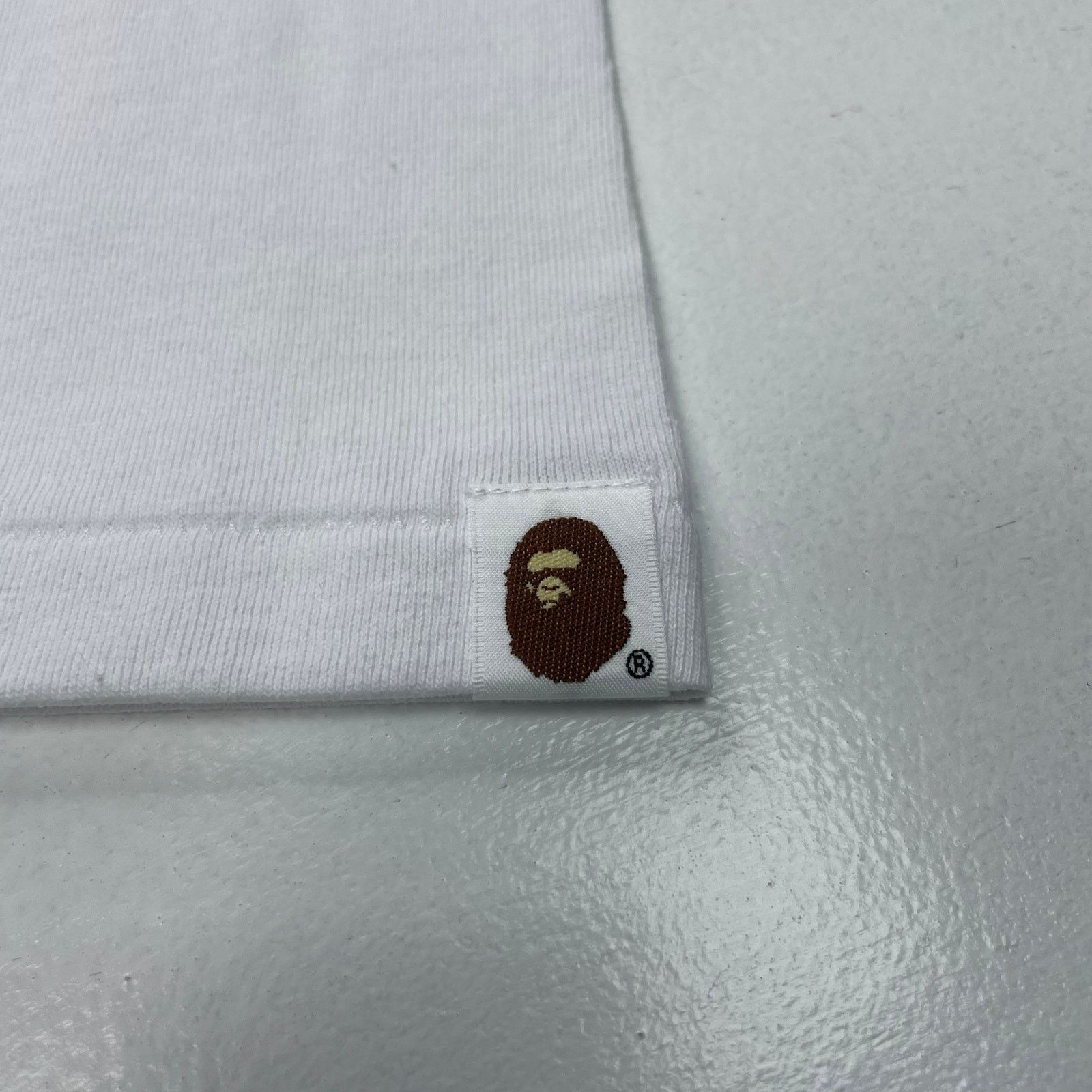 Bape BAPE Logo Check College Tee Size US L / EU 52-54 / 3 - 9 Thumbnail