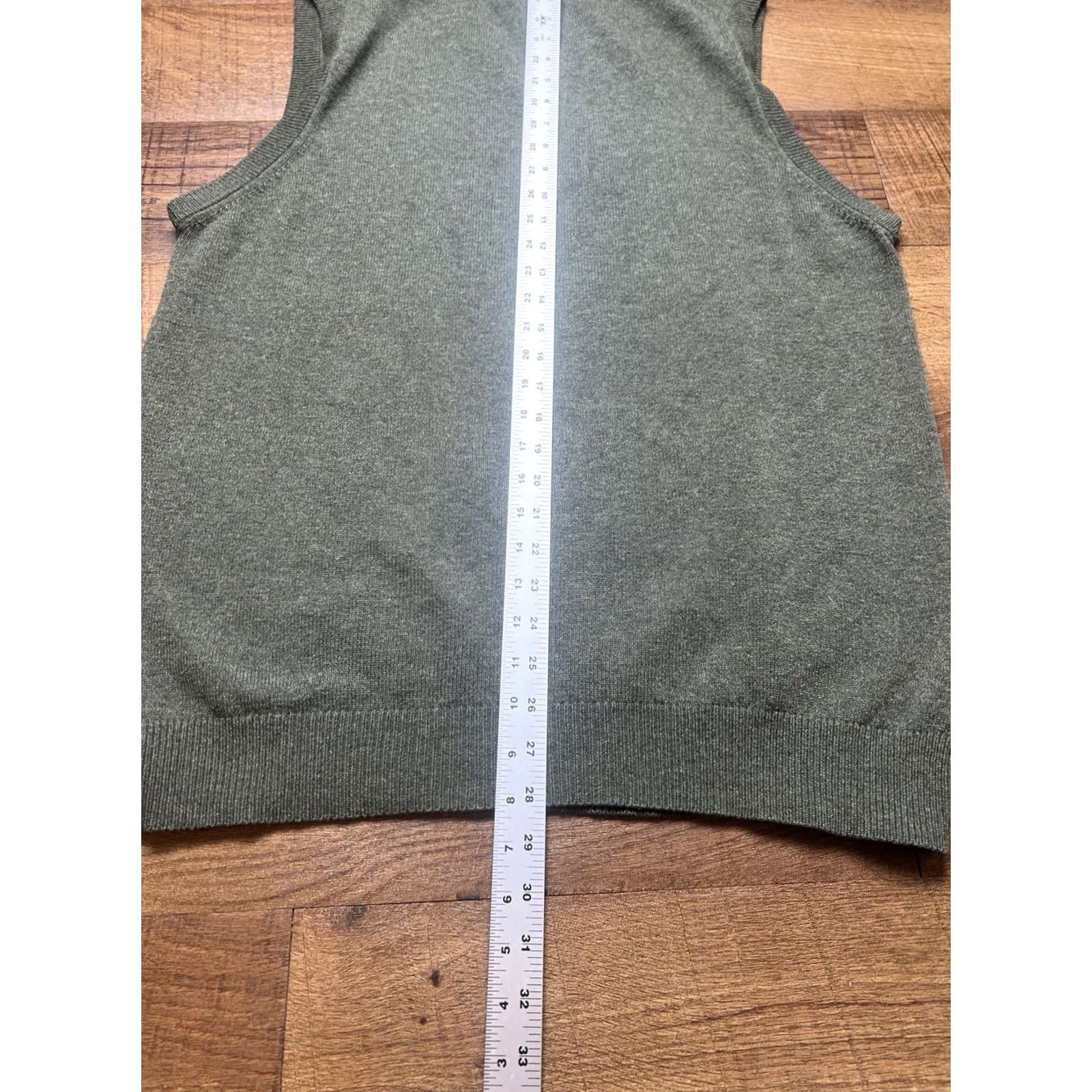 Vintage VINTAGE LL Bean Vest Shirt Mens LT Green 100% Lambs Wool V-Neck Knit All Seasons Classic Preppy Size US L / EU 52-54 / 3 - 6 Thumbnail