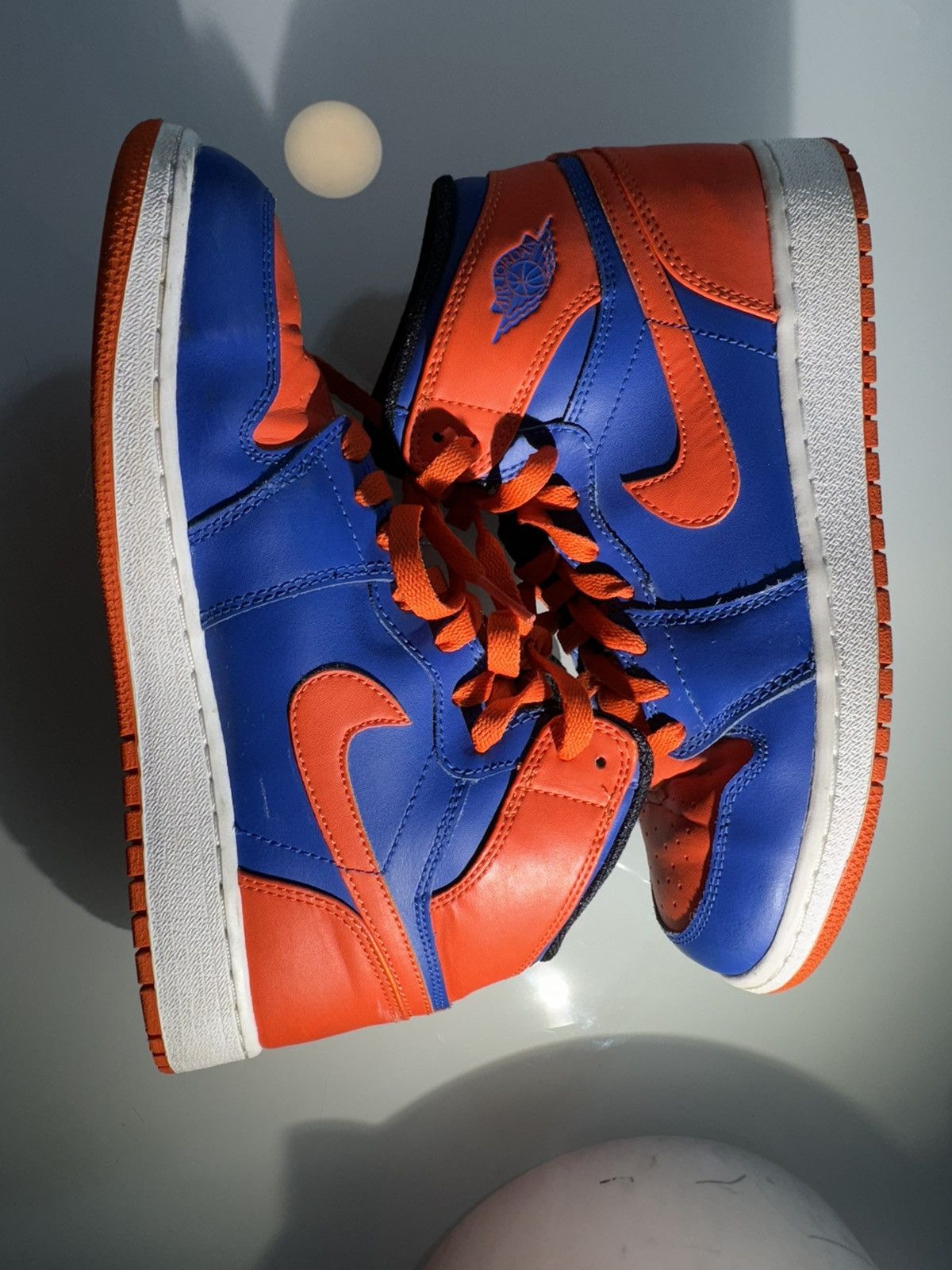 Jordan Brand Jordan 1 Retro High (GS) Kith New York Knicks Size US 6.5 / EU 39-40 - 8 Thumbnail